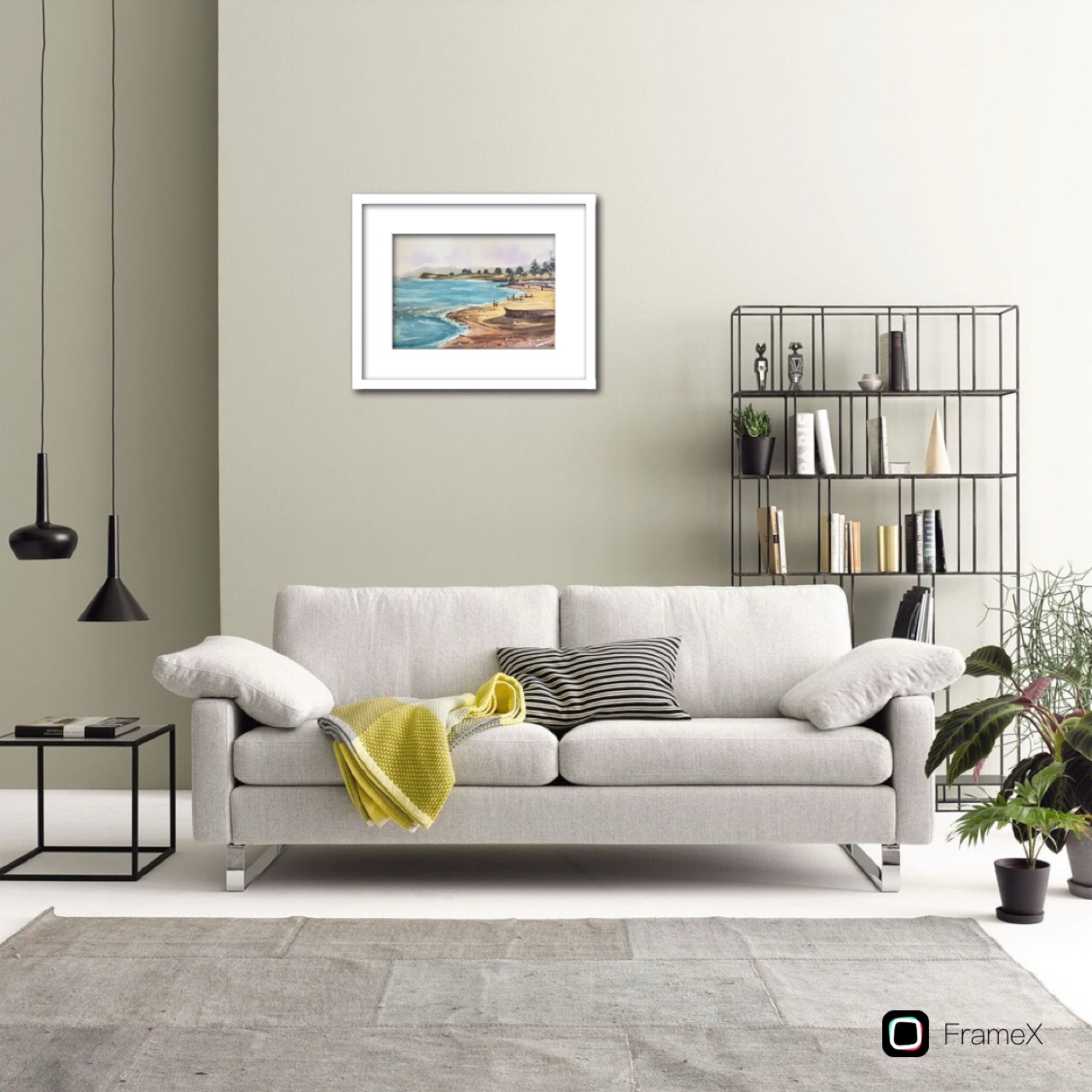 Summer Beach Painting