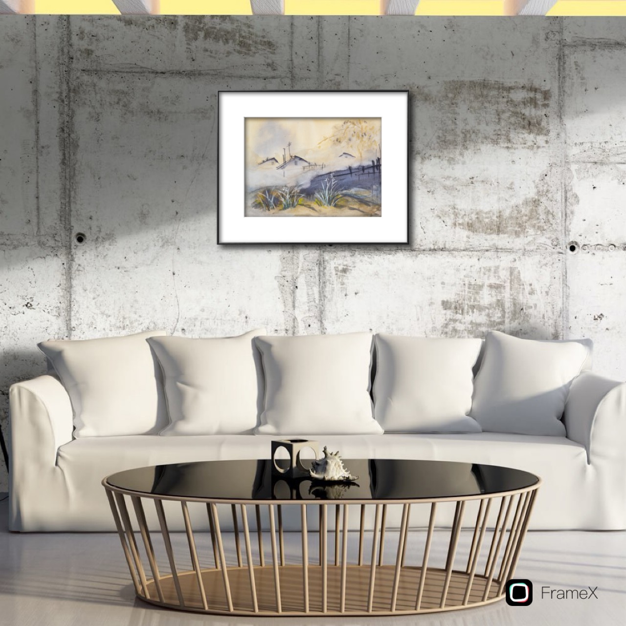 Watercolor Landscape Painting