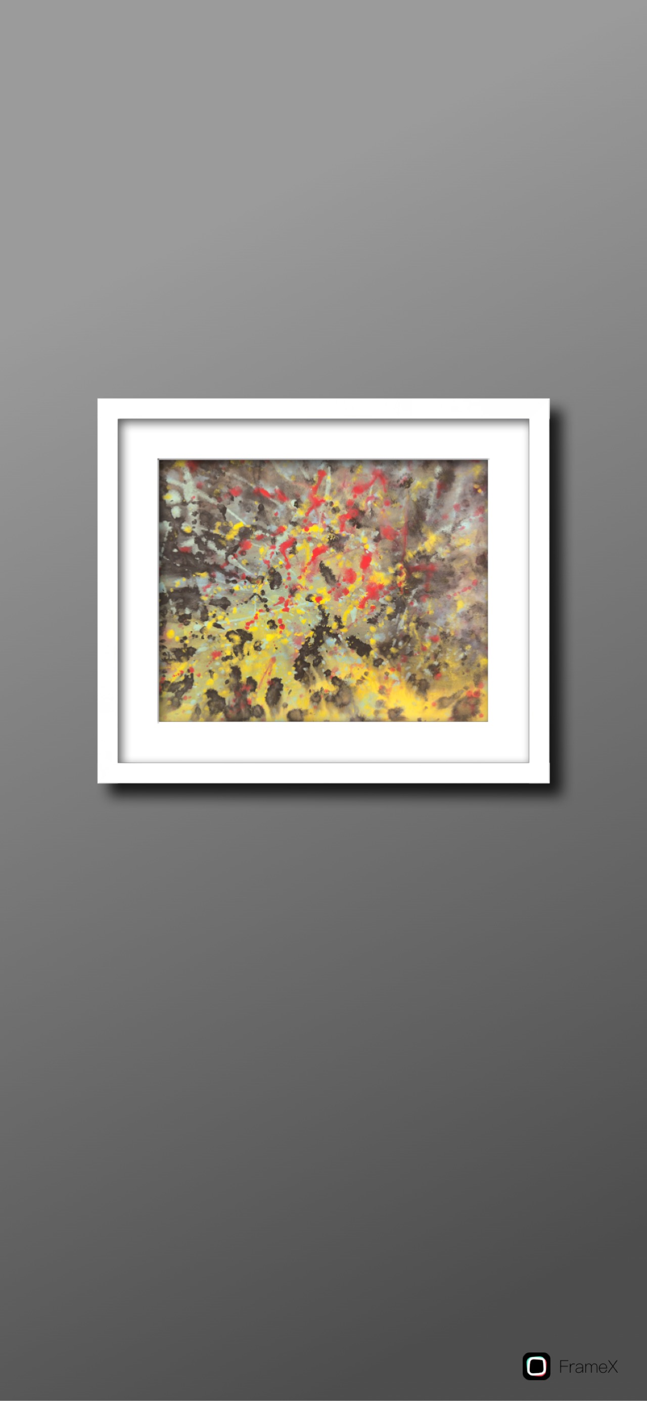 Abstract Ink Painting