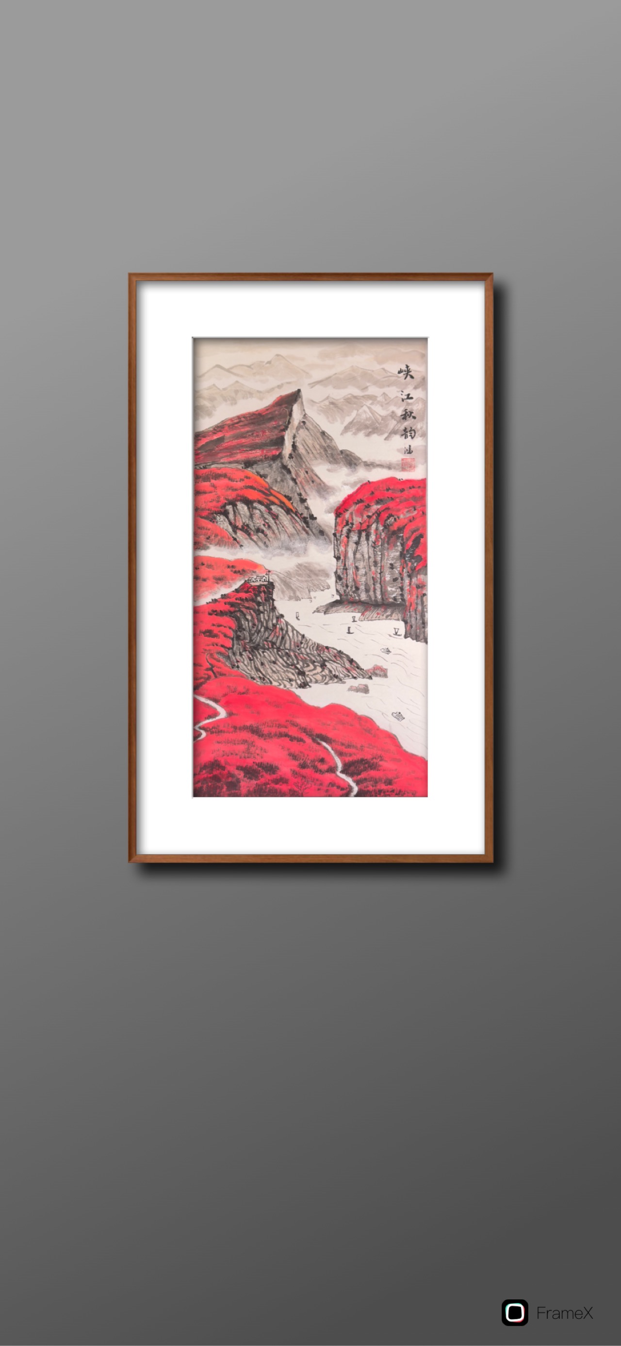 Autumn in the Gorge Painting