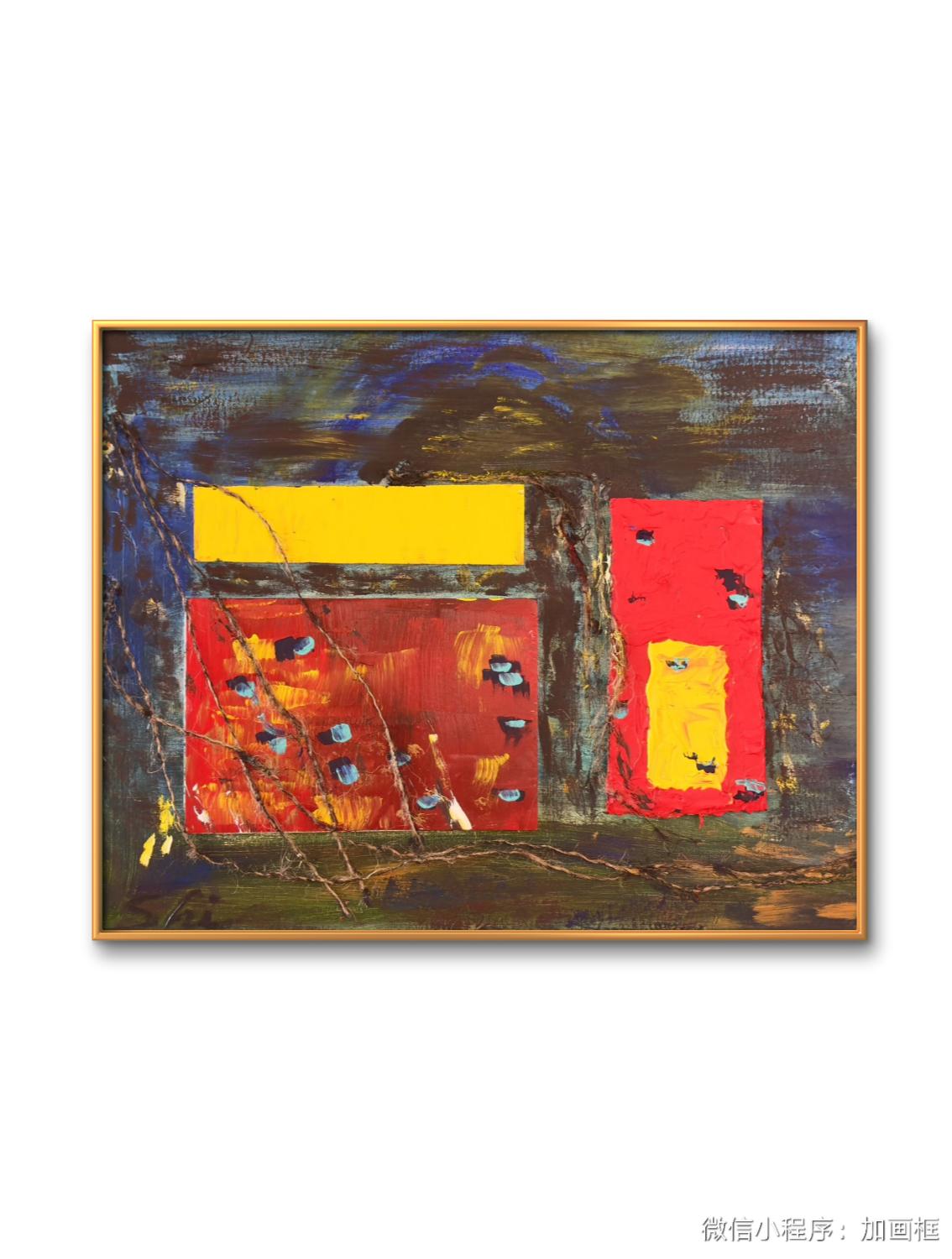 Abstract Colorful Painting