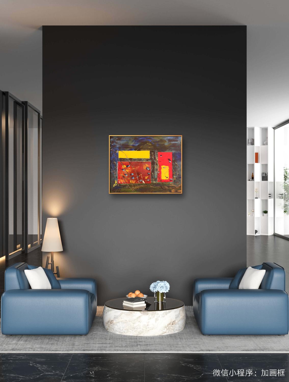 Abstract Colorful Painting