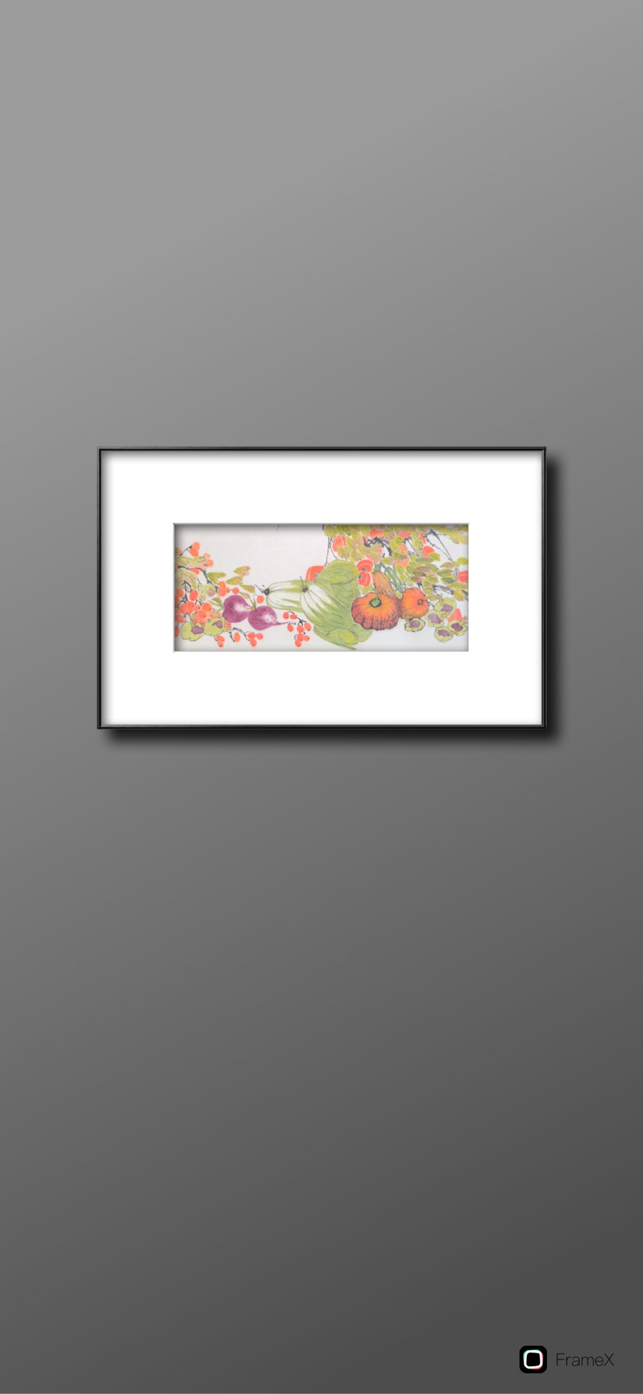 Botanical Ink Painting