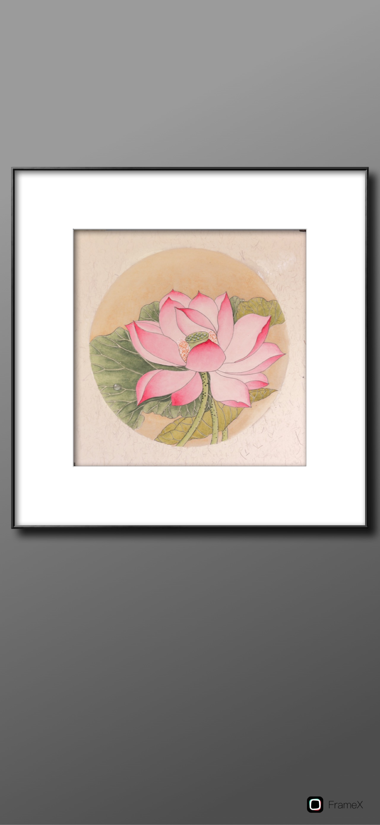 Lotus Flower Painting