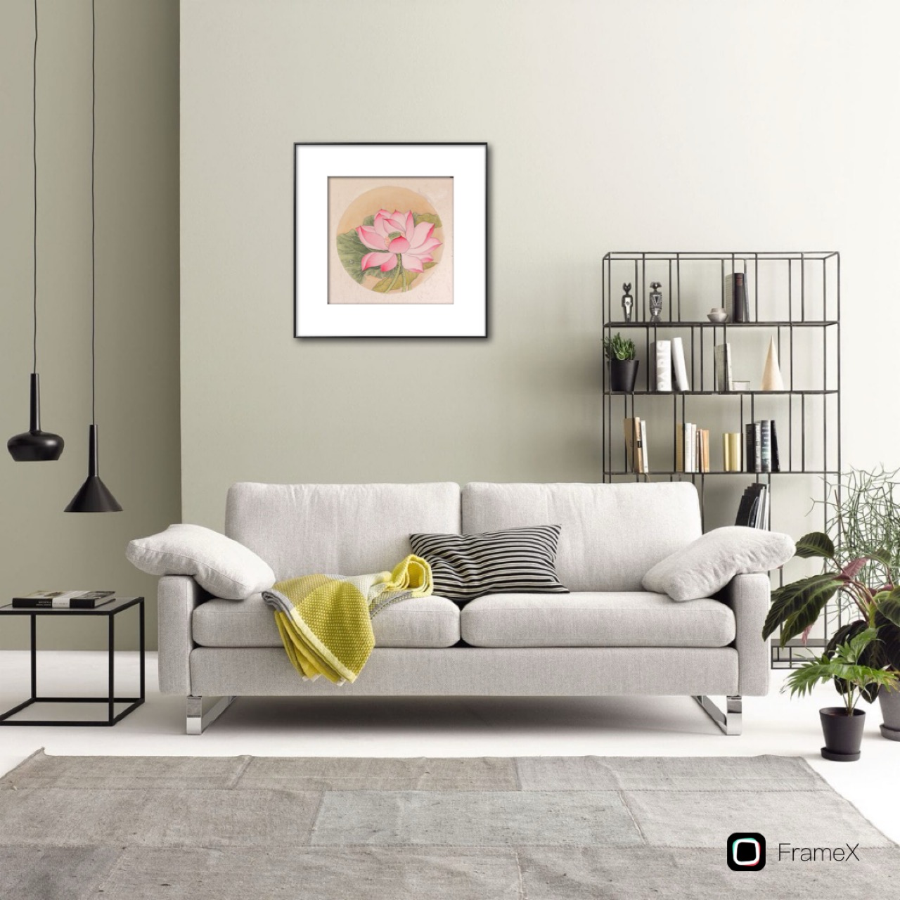 Lotus Flower Painting