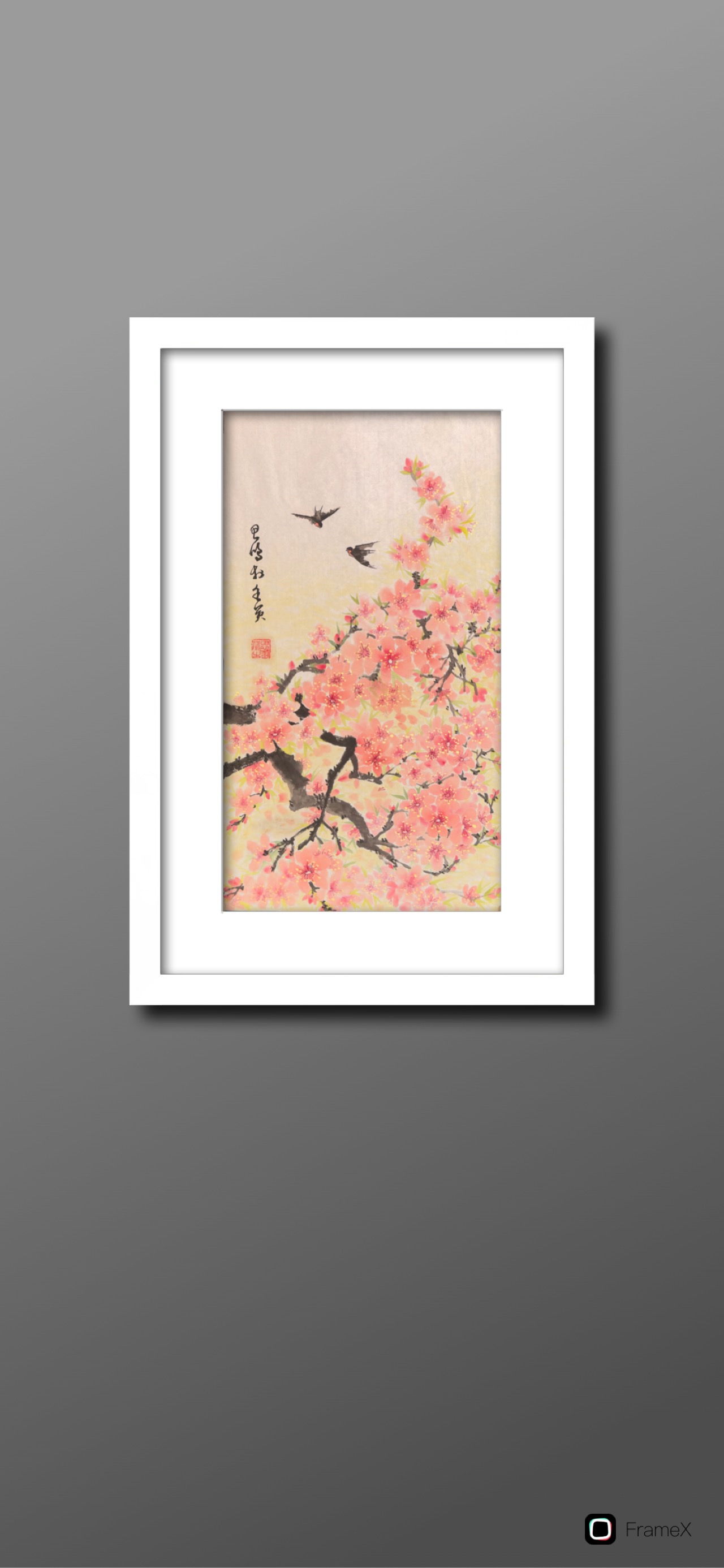 Cherry Blossom Painting