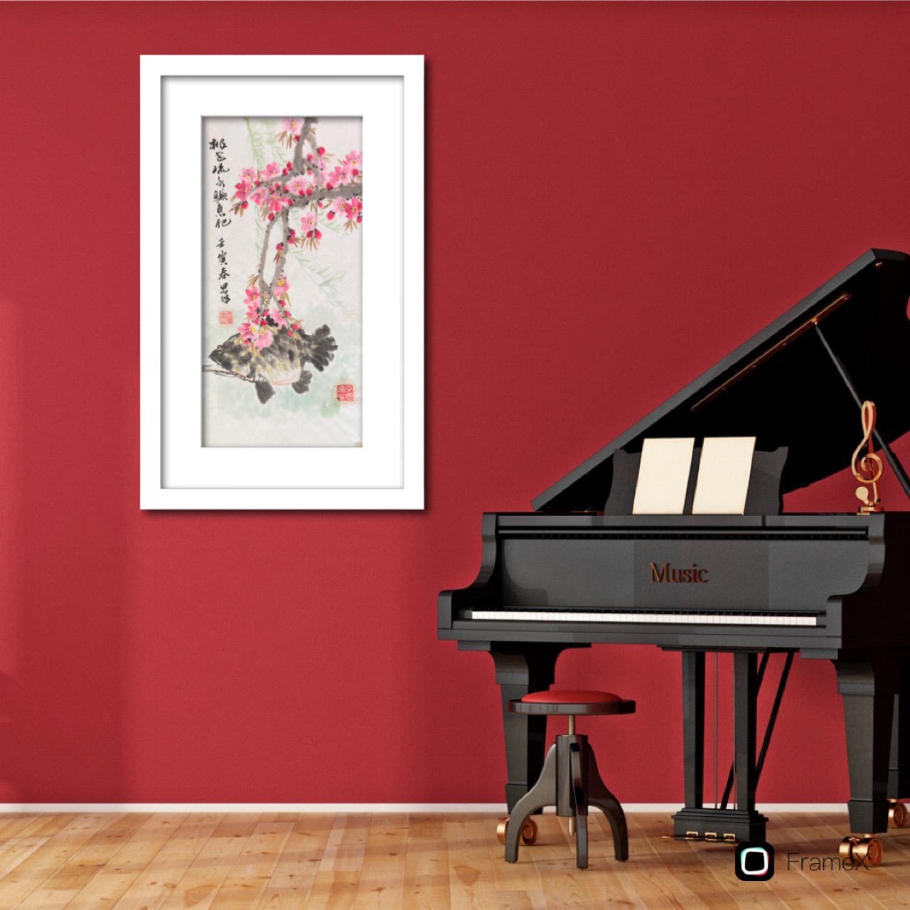 Chinese Tradition Watercolor Painting