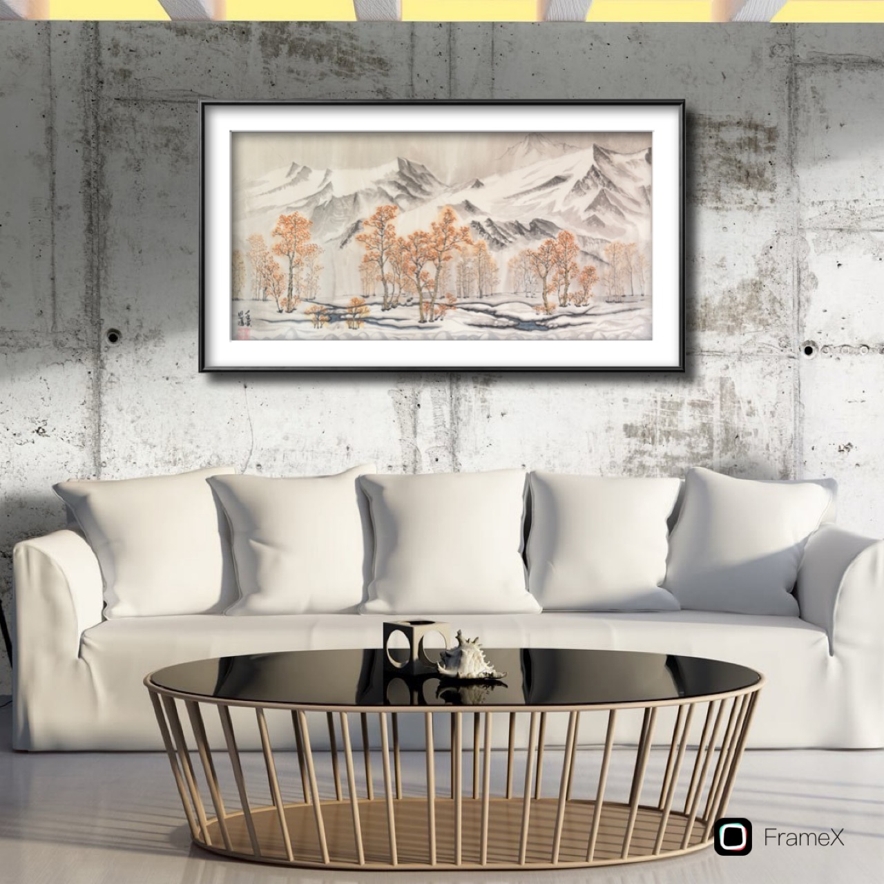Mountain Landscape Painting