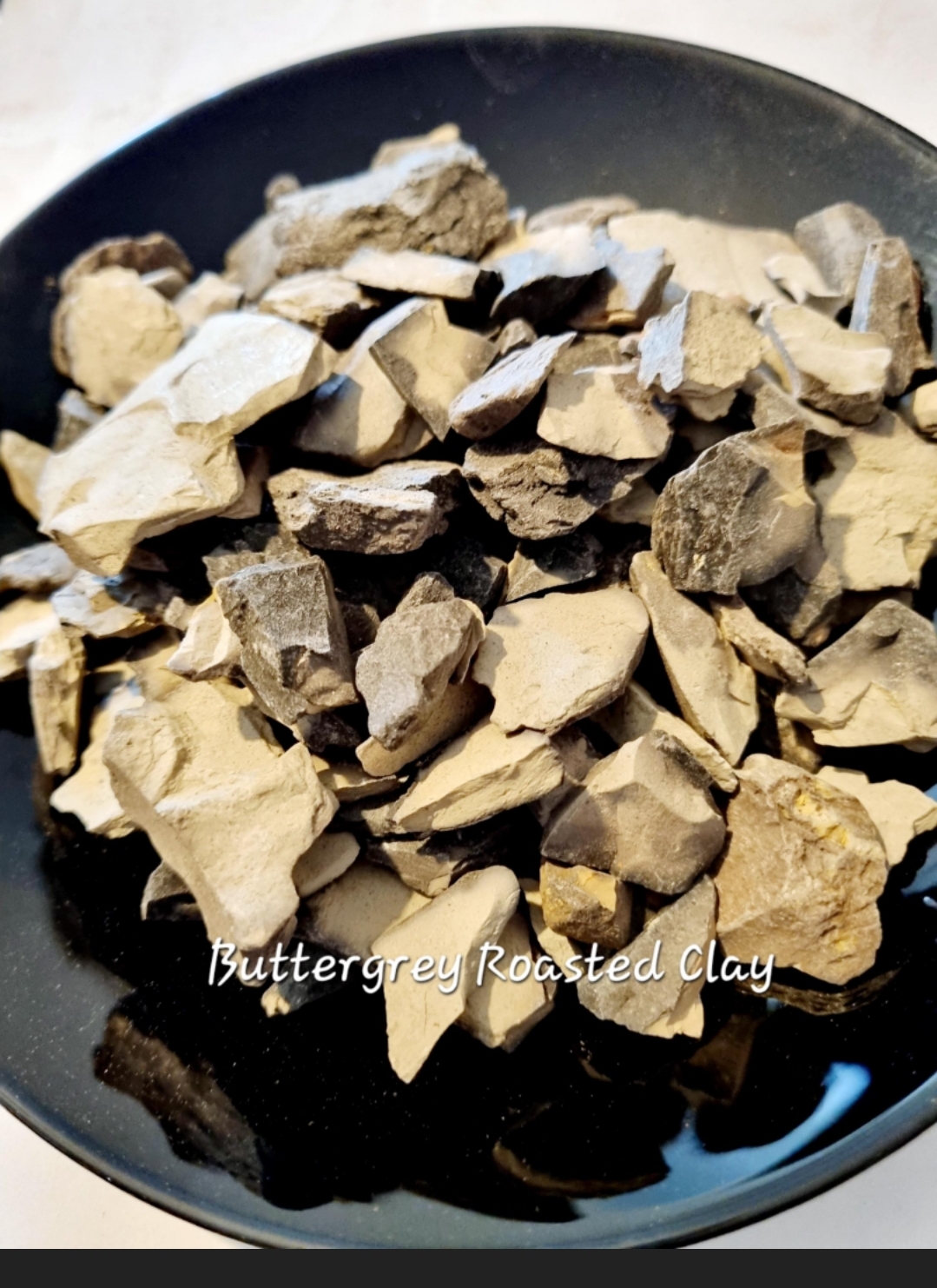 Edible Butter Grey Roasted Clay Edible Clays