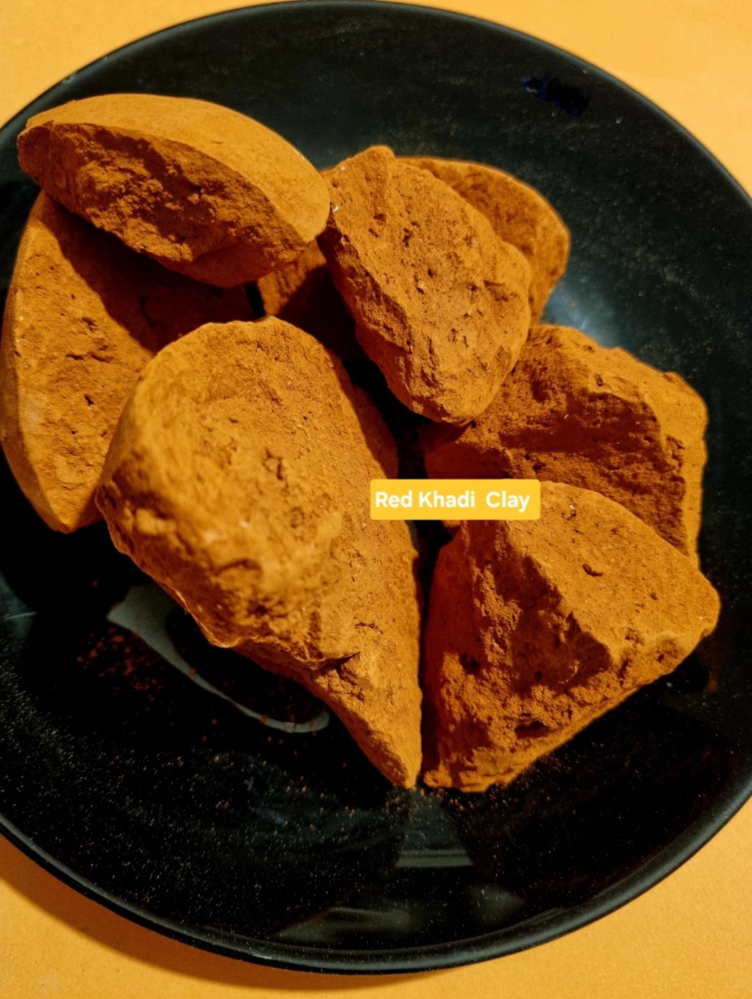 Edible Clay Red khadi Clay Edible Clay