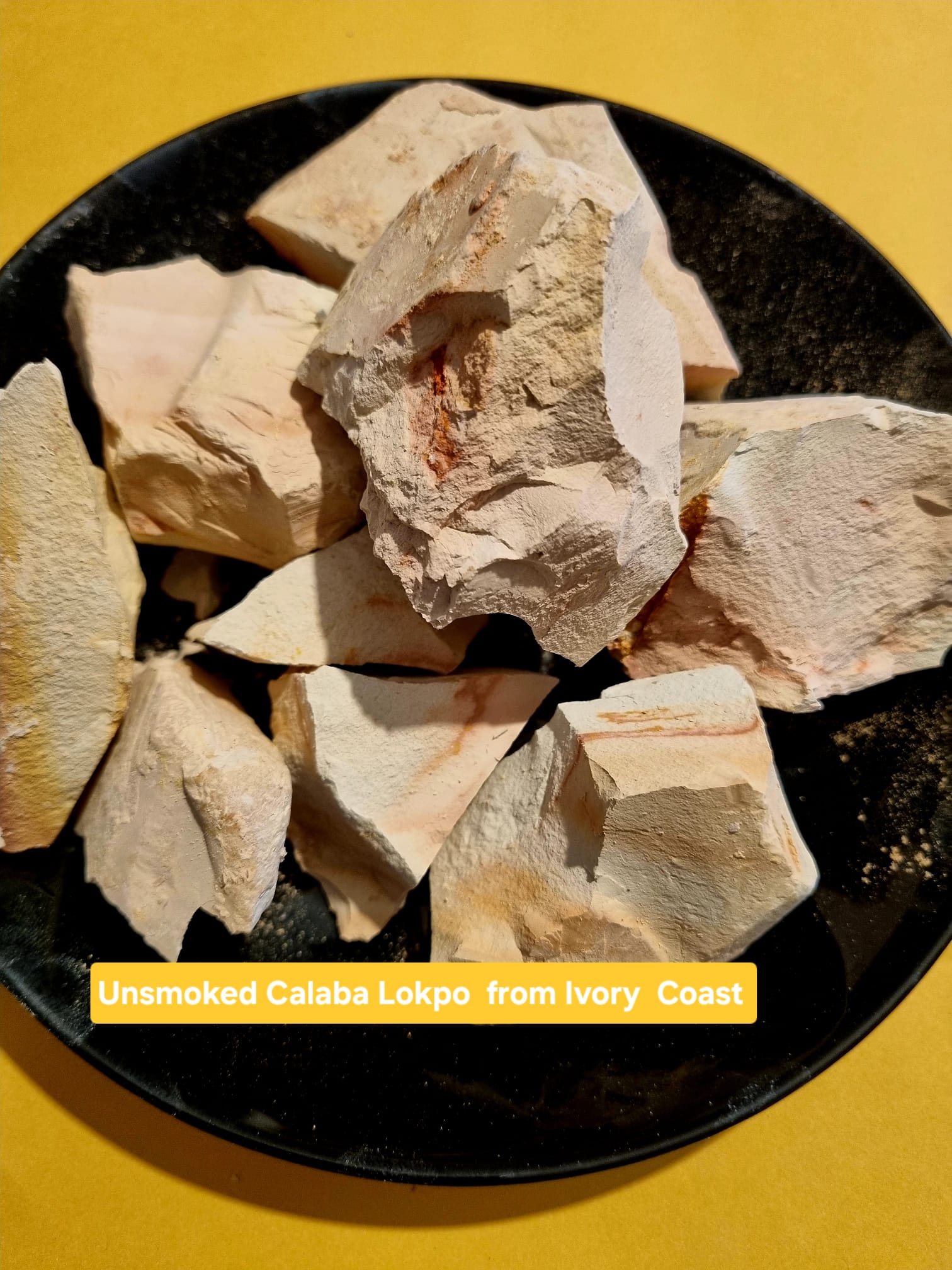 Edible Clays Unsmoked Calaba Clay from Ivory Coast Edible Clay