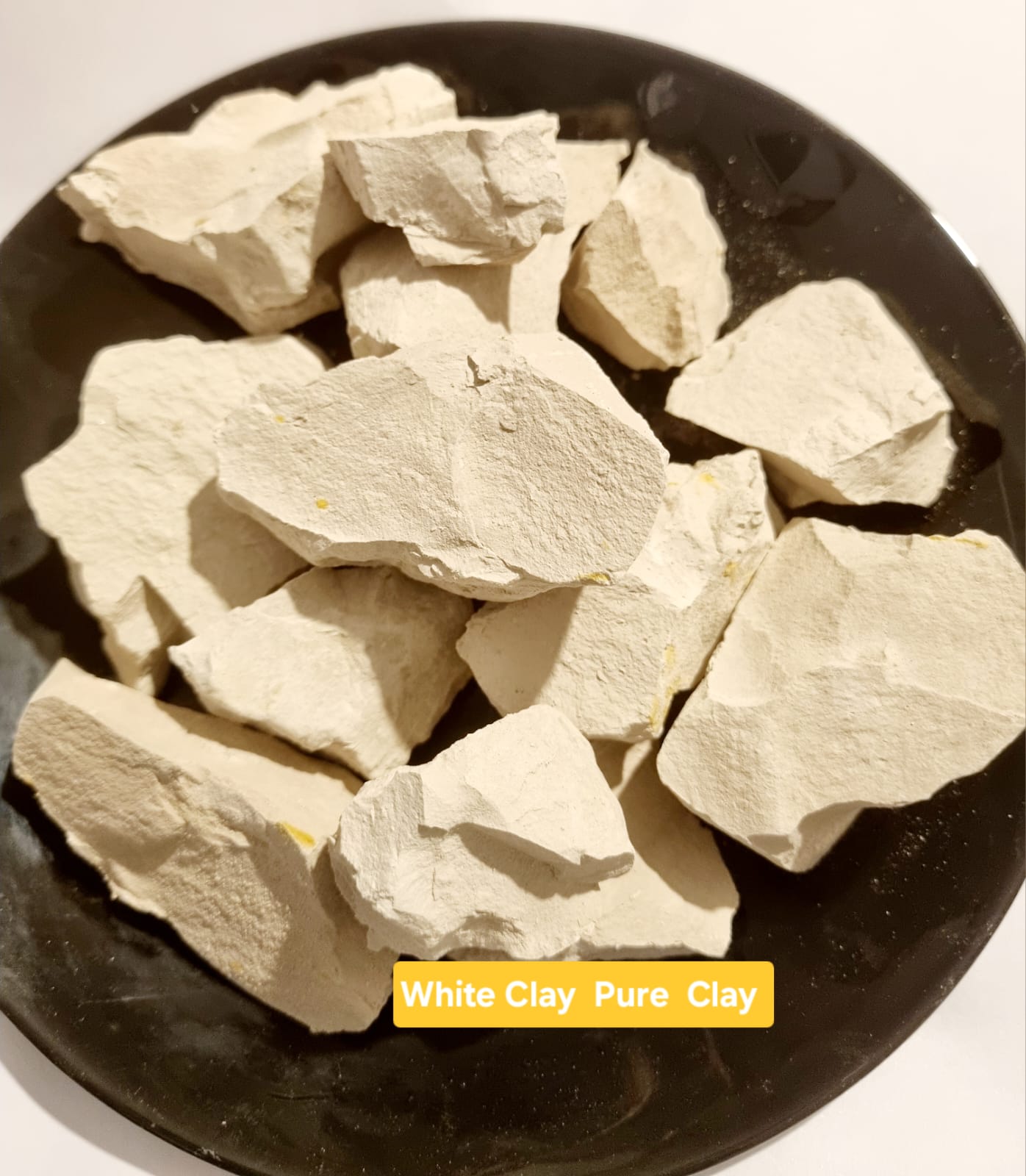 Edible White Clay pure Clay from India