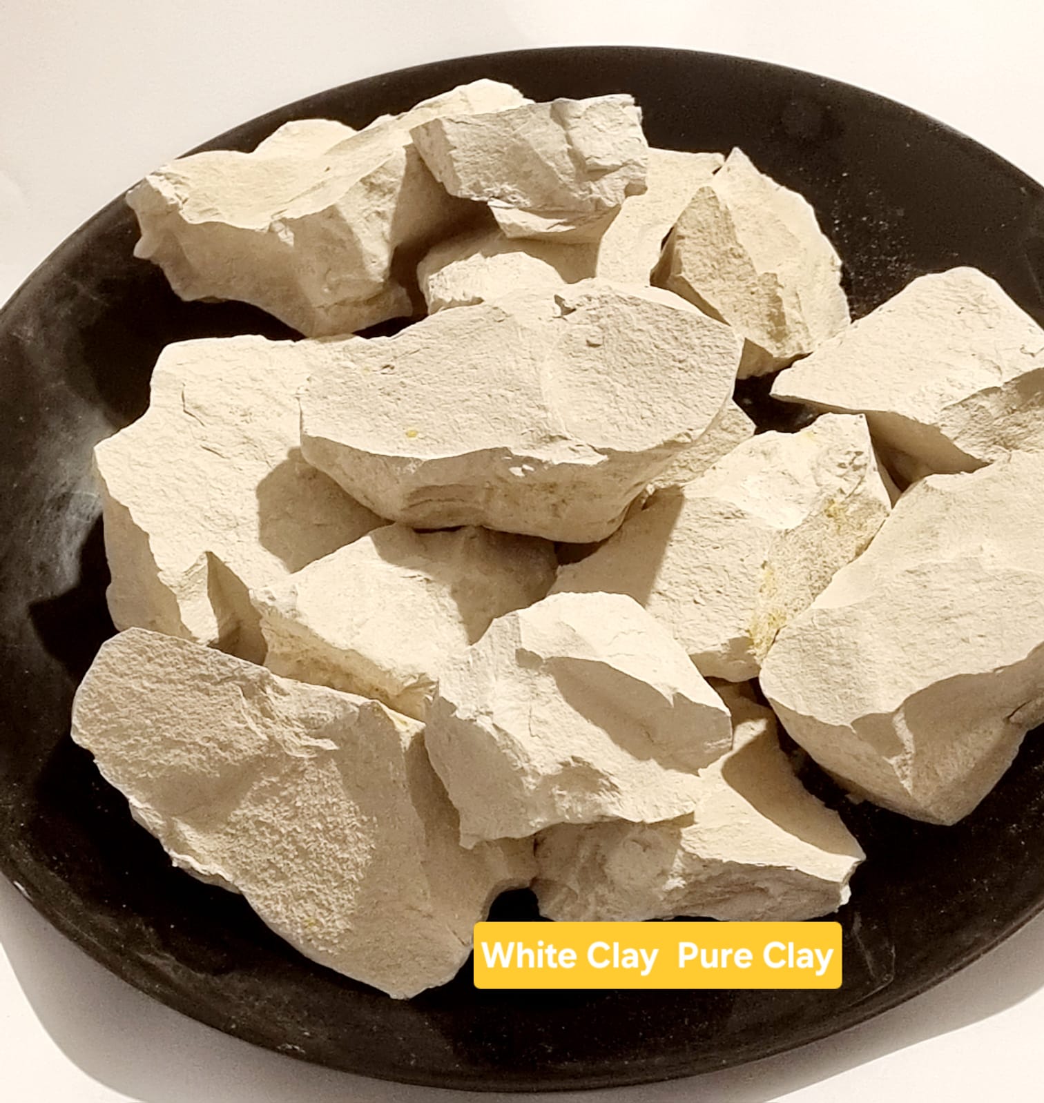 Edible White Clay pure Clay from India