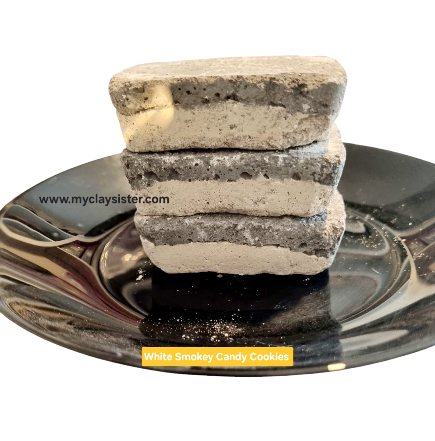 Edible Clays White Smokey Candy cookies 50grams-200grams