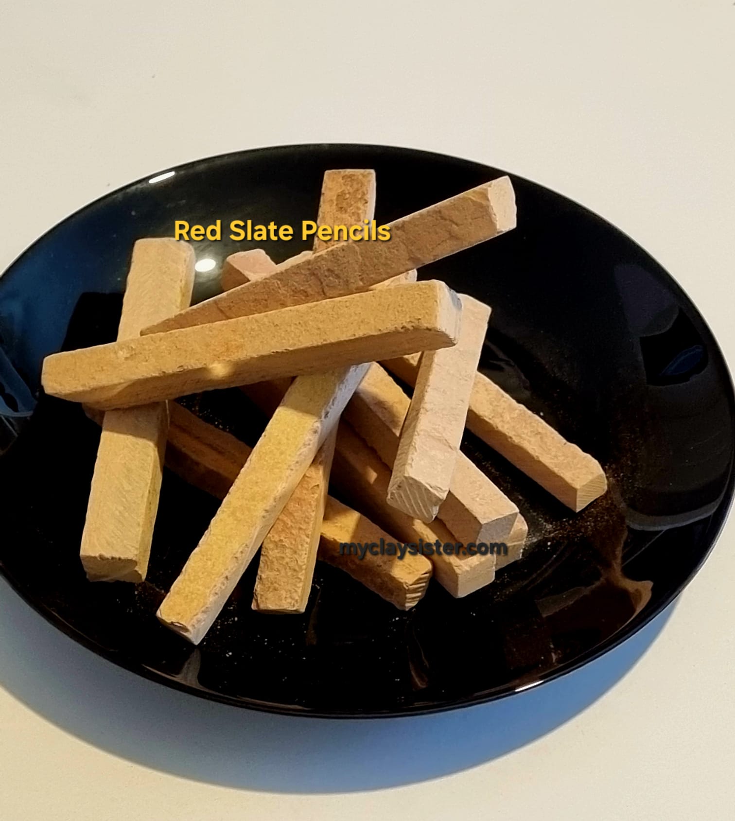 Edible Red Slate Pencils