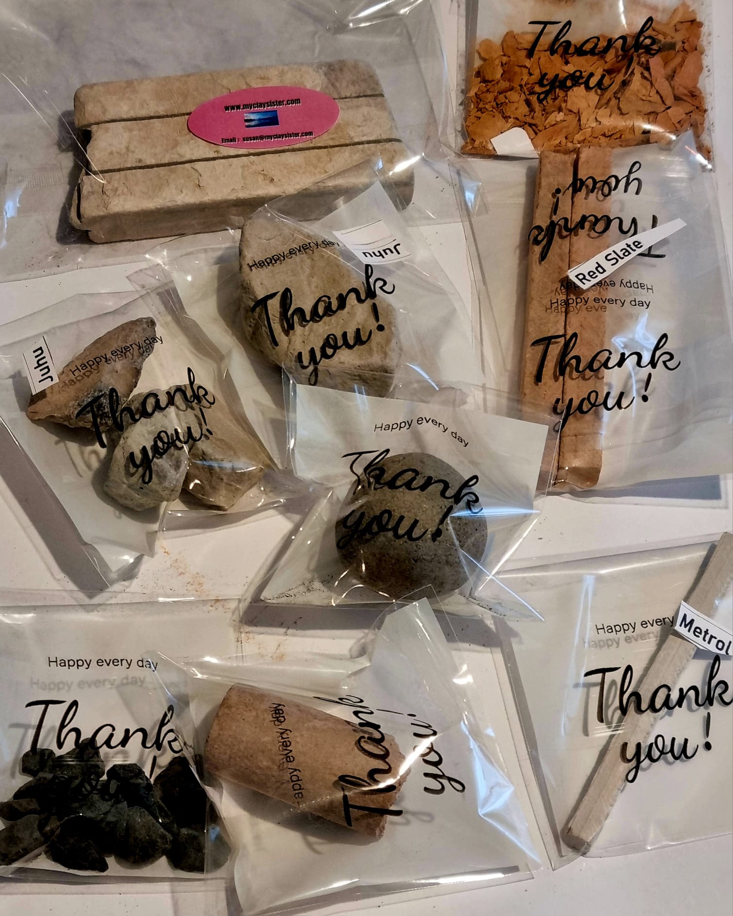 Mixed Pack Edible Slates Cookies Clay 290grams