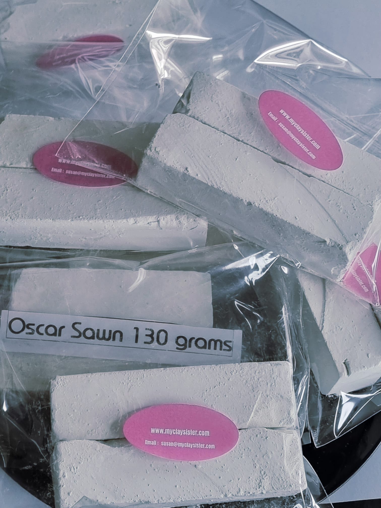 Sawn Oscar Edible Chalk - Natural Ukrainian Chalk Bars