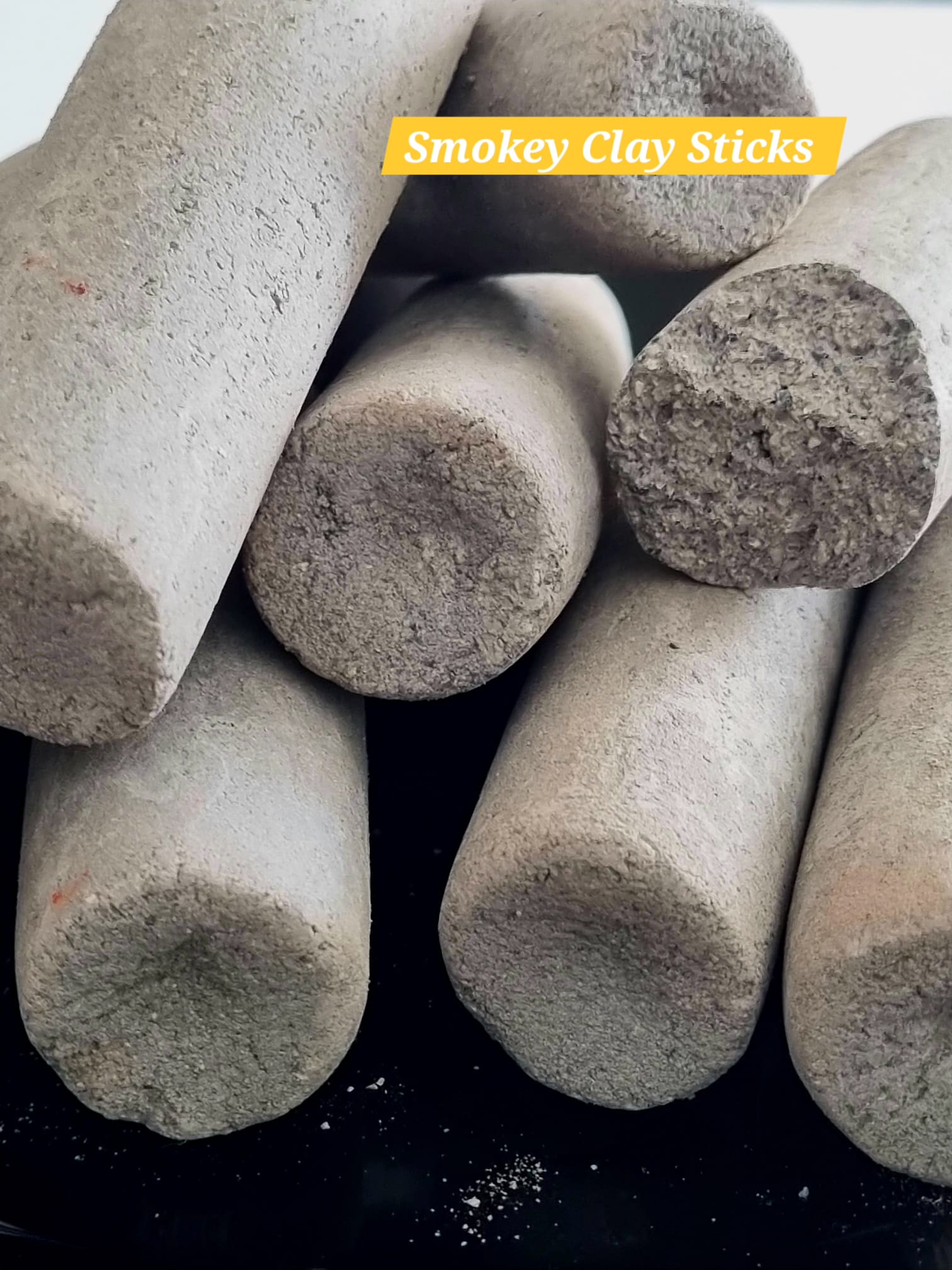 Edible Smokey clay Sticks