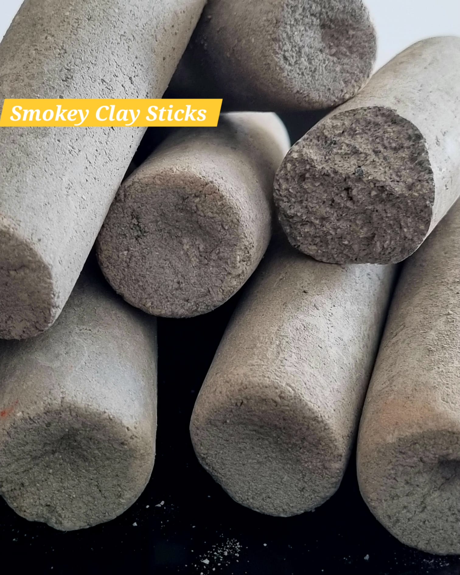 Edible Smokey clay Sticks