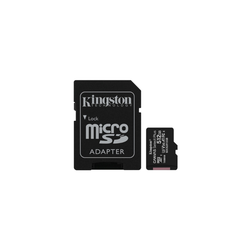MICRO SD 512GB CL10 SDXC 100R A1 C/ADAP