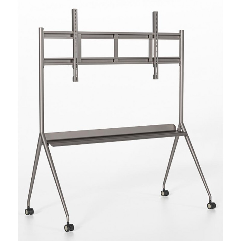 SUPORTE MÓVEL DE CHÃO HIKVISION P/ PAINEL 75' A 86' Model: DS-D5ABKY2-M