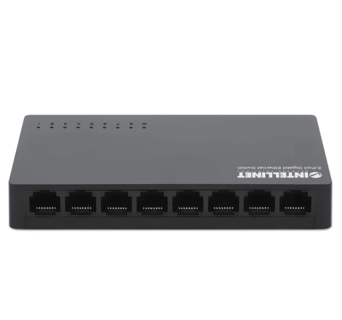 SWITCH 8 INTELL ETHERNET DESKTOP PRETO