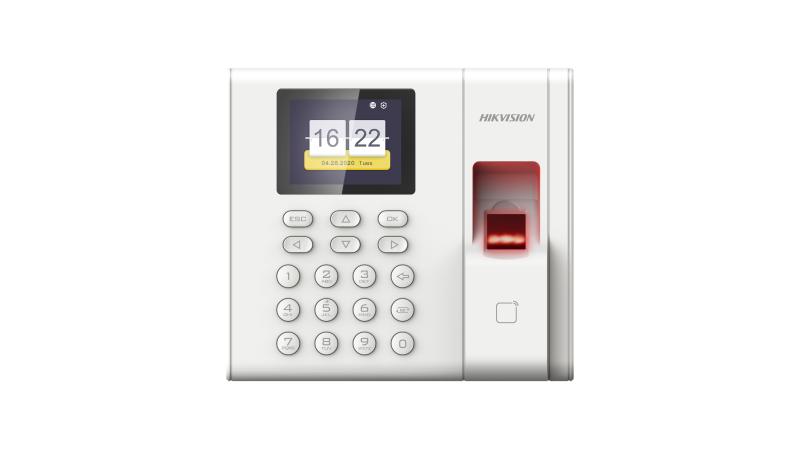 BIOMETRICO HIKVISION K1A8503 IMP. DIGITAIS/TEC.NUMÉRICO/CARTÃO COM BATERIA l DS-K1A8503MF-B