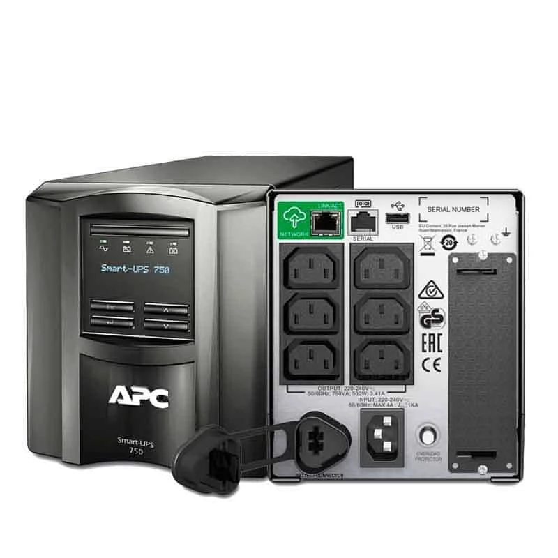 UPS APC SMART 750VA LI LCD SMART CONNECT