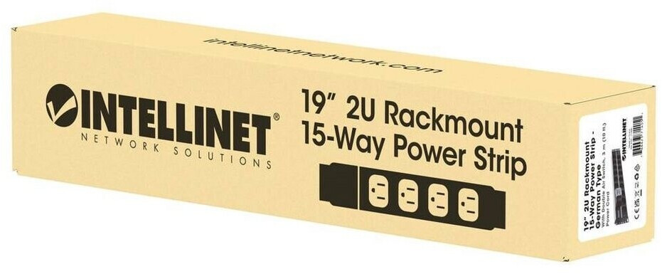 PDU 19″ Rack 2U com 15 Saídas