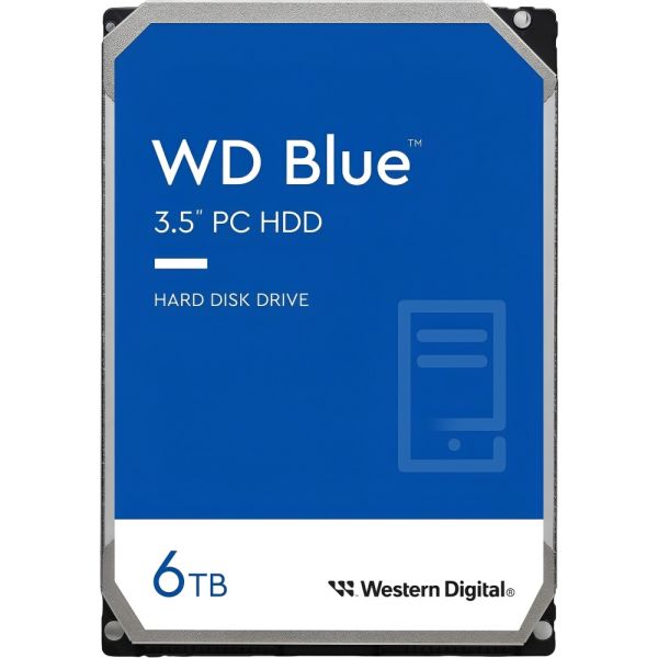 HD INT 3.5" 6TB WD AZUL 5400RPM SATA 6GB