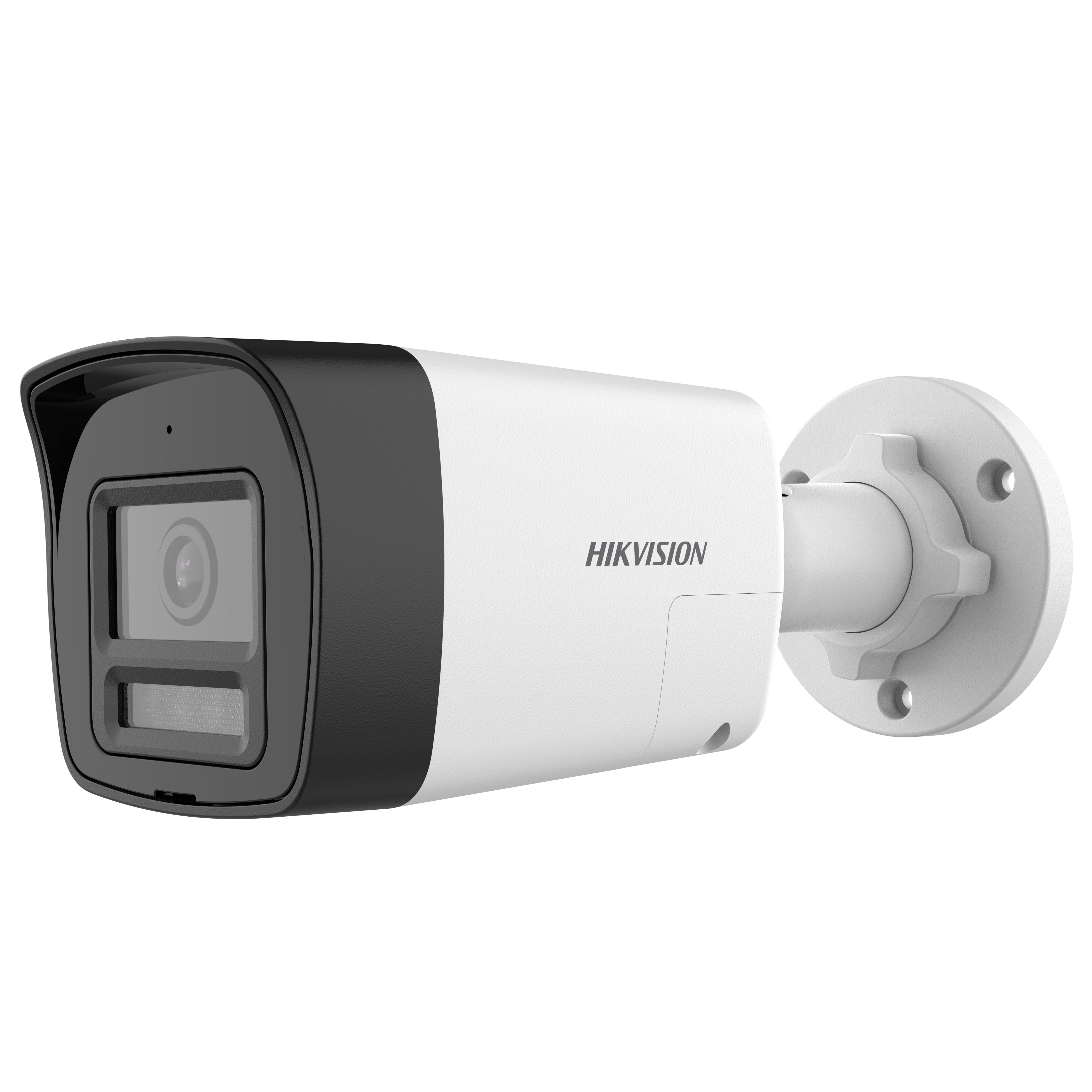 Mini câmera bullet fixa de 2MP com áudio bidirecional e sirene Model: DS-2CE16D0T-LPXTS