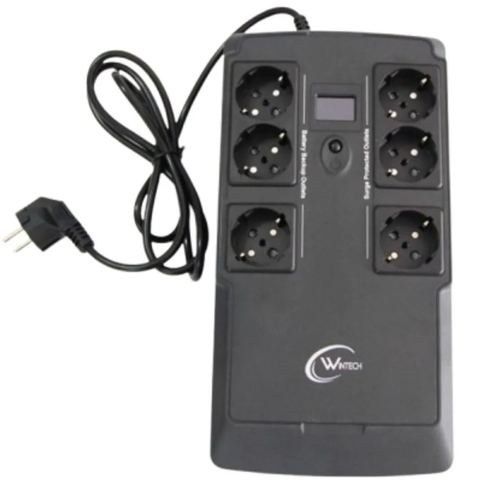 UPS WINTECH 600 STANDBY 6XTOM.SCHUKO