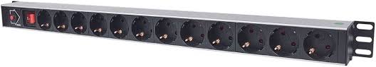 PDU vertical para rack 19″ com 12 saídas