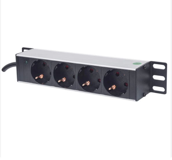 Passa Cabo Rack 19″ 1U Preto