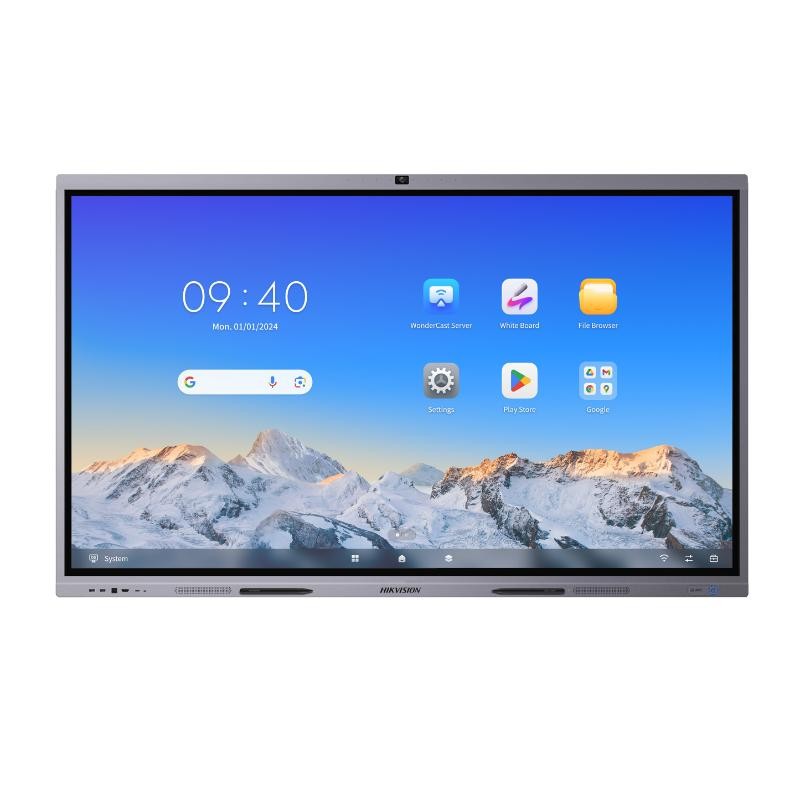 PAINEL INTERACTIVO 86' HIKVISION 4K ANDROID 8GB Model: DS-D5C86RB/B