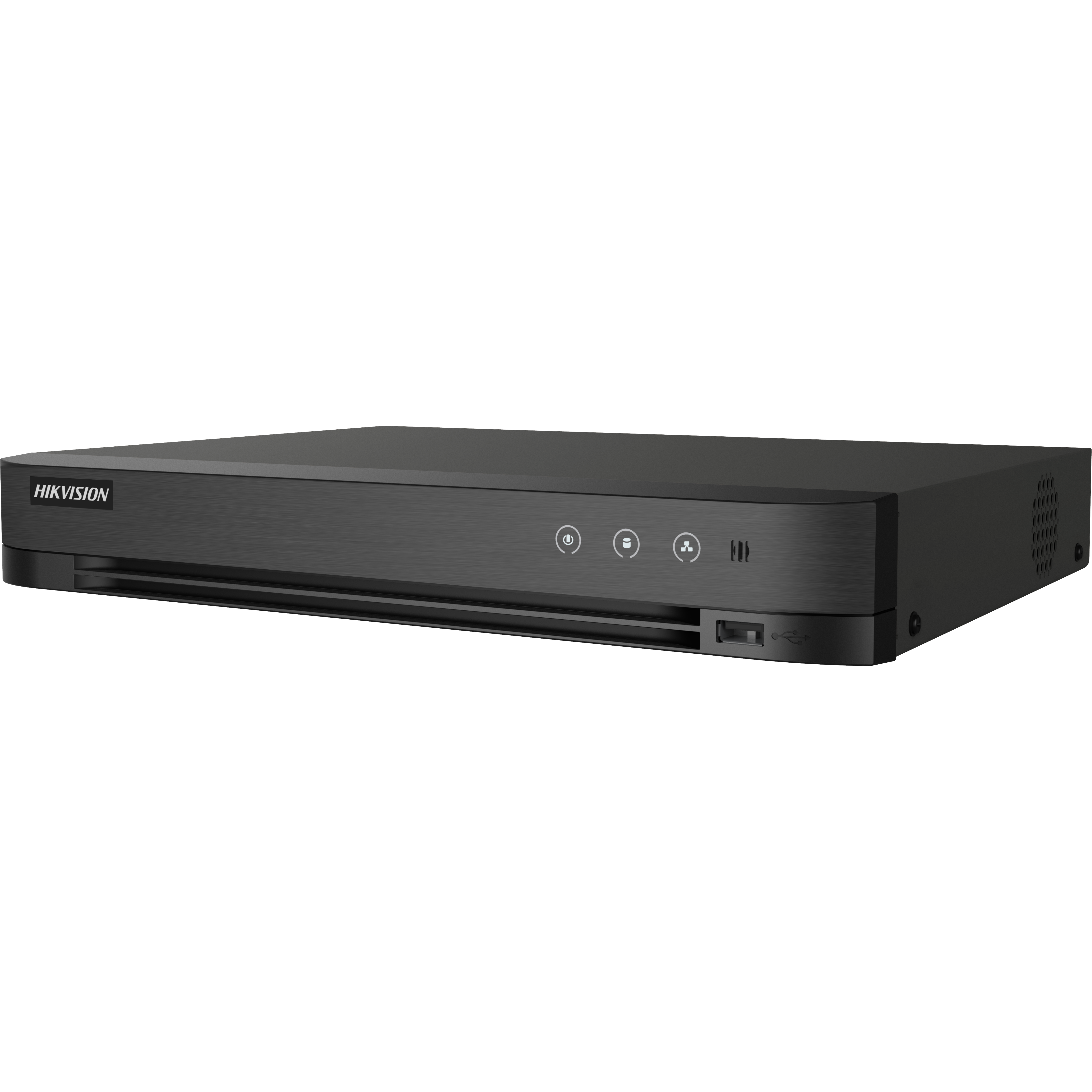 DVR AcuSense 1U H.265 de 4 canais 1080p Model: iDS-7204HQHI-M1/XT