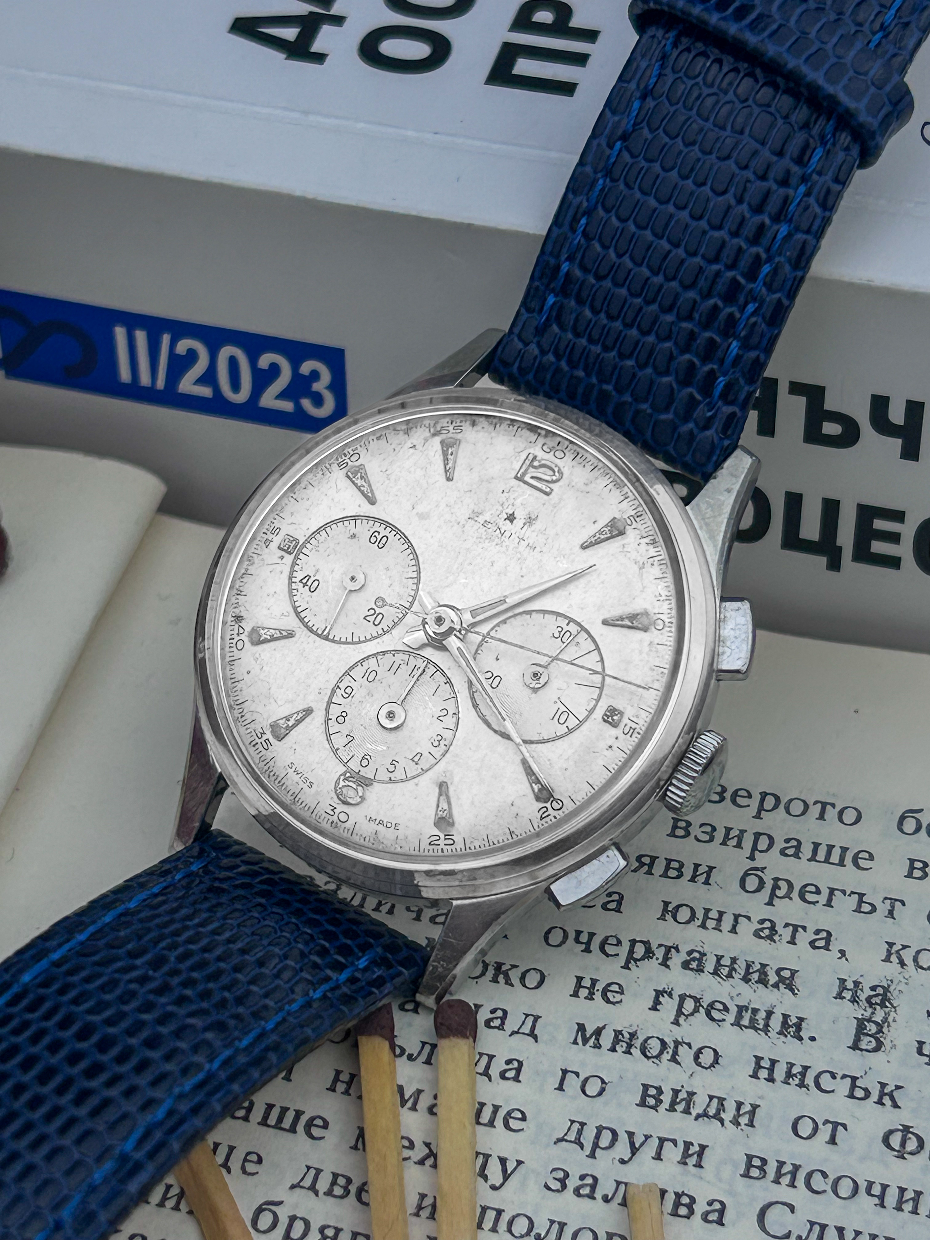 Zenith Triple Register chronograph 