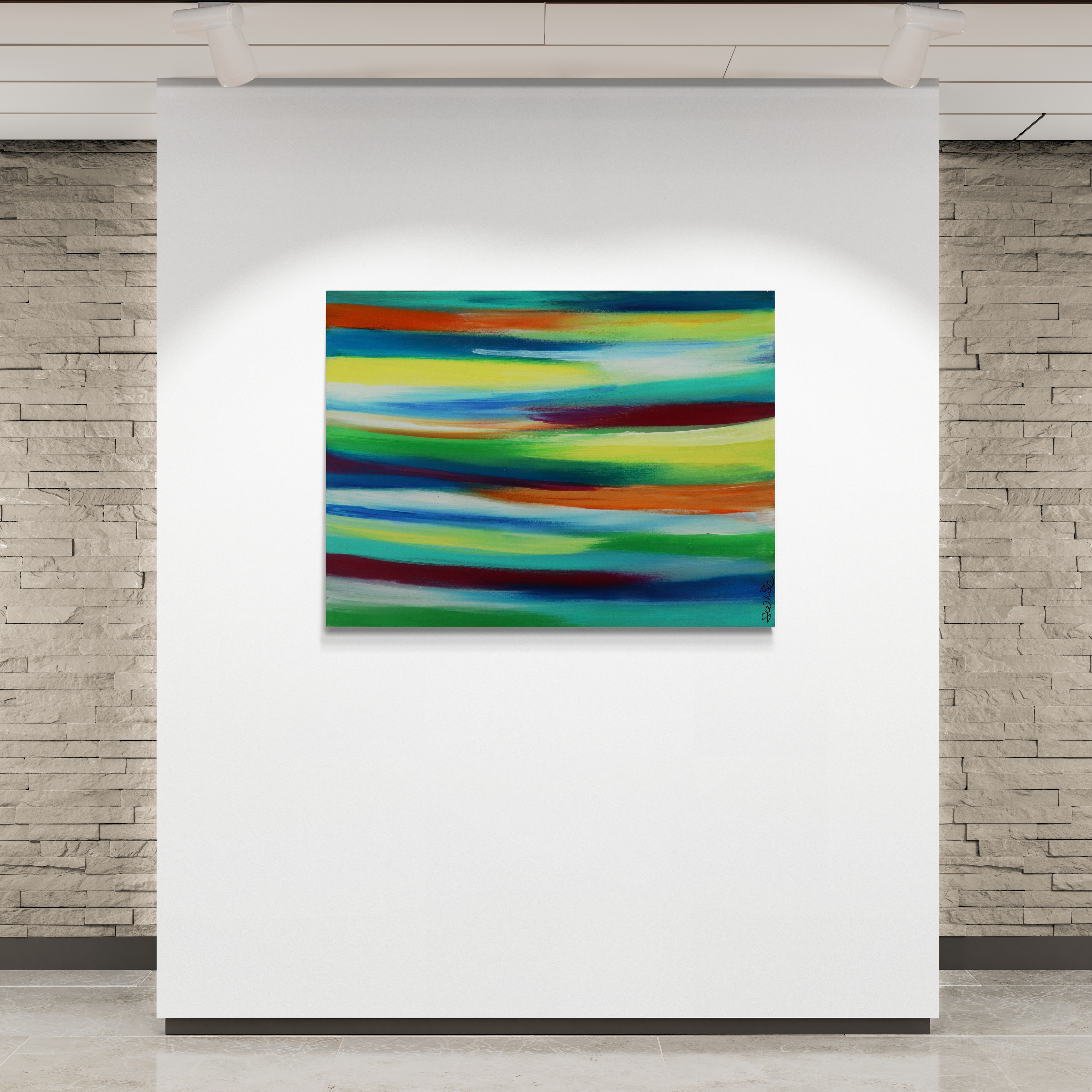 Prismatic Abstract Wall Art