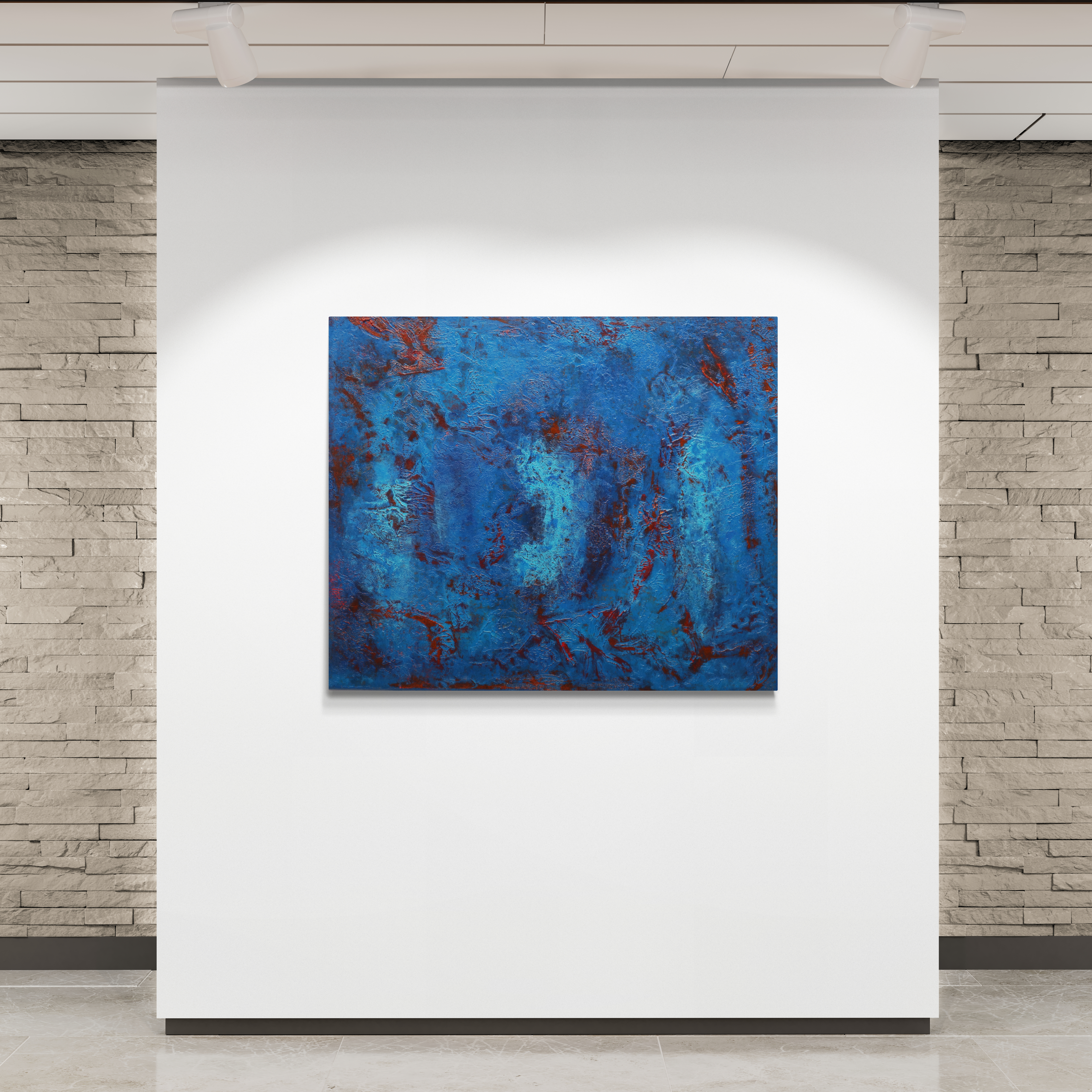 Over the sea Abstract Painting