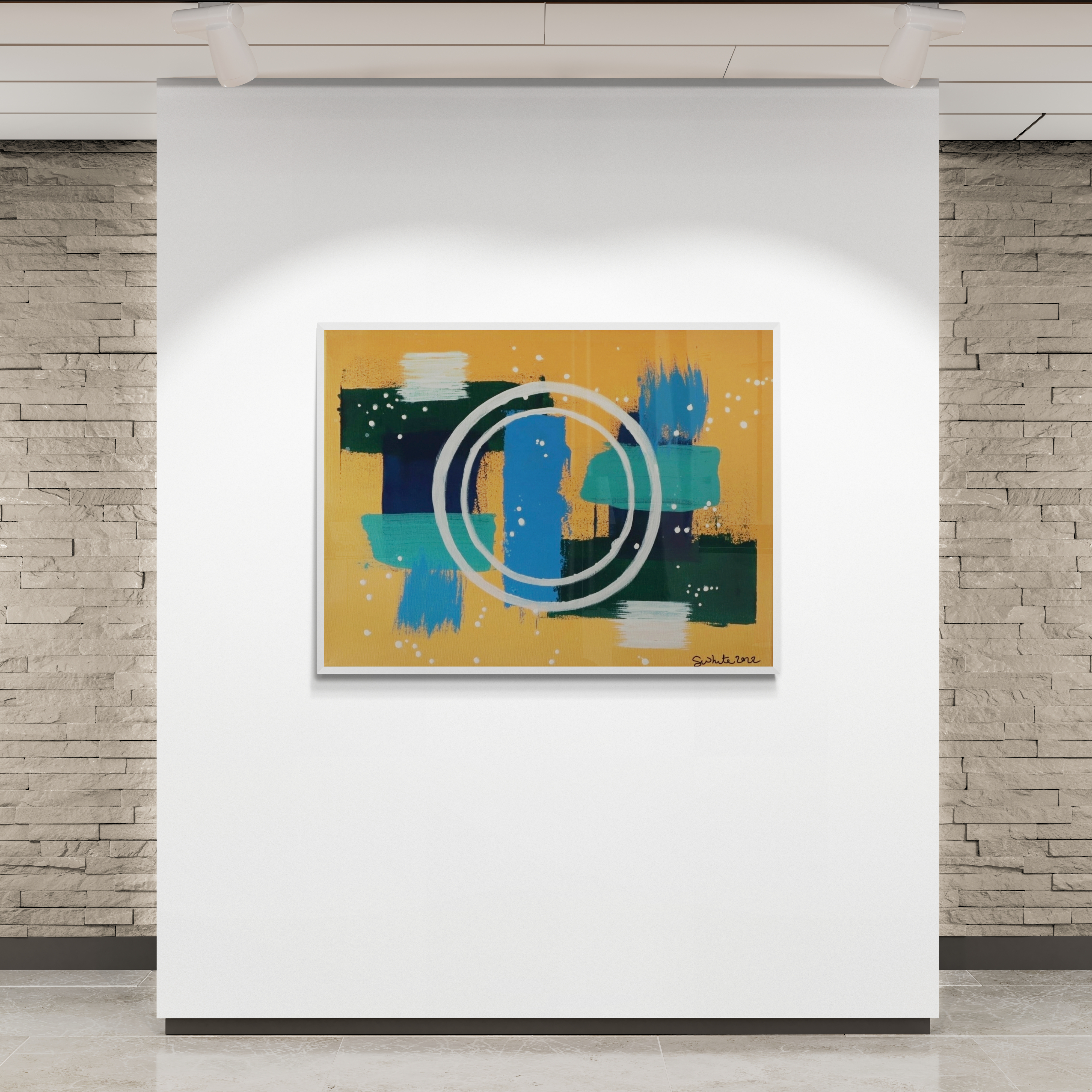 Lighthearted Abstract Painting