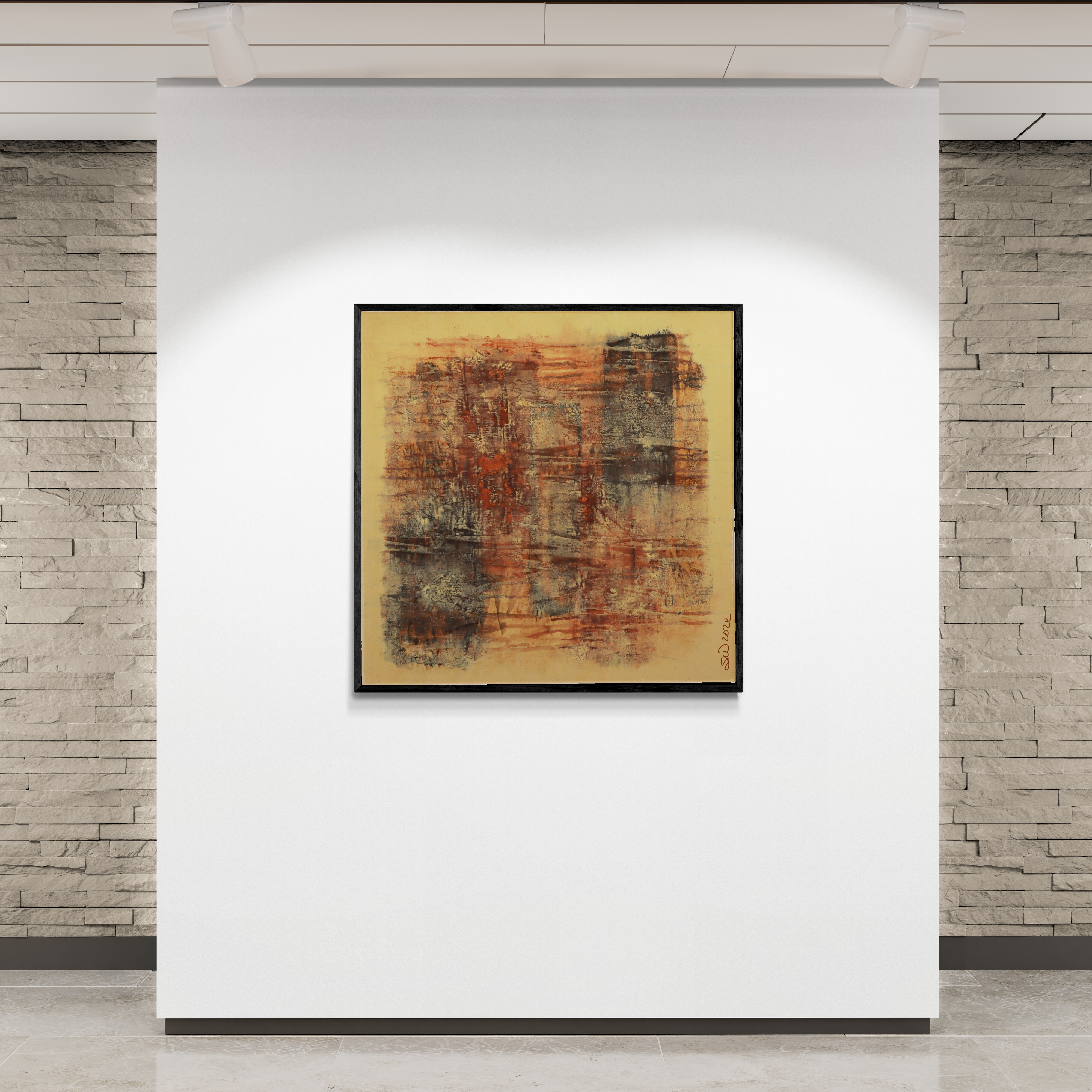 Faded background Abstract Wall Art