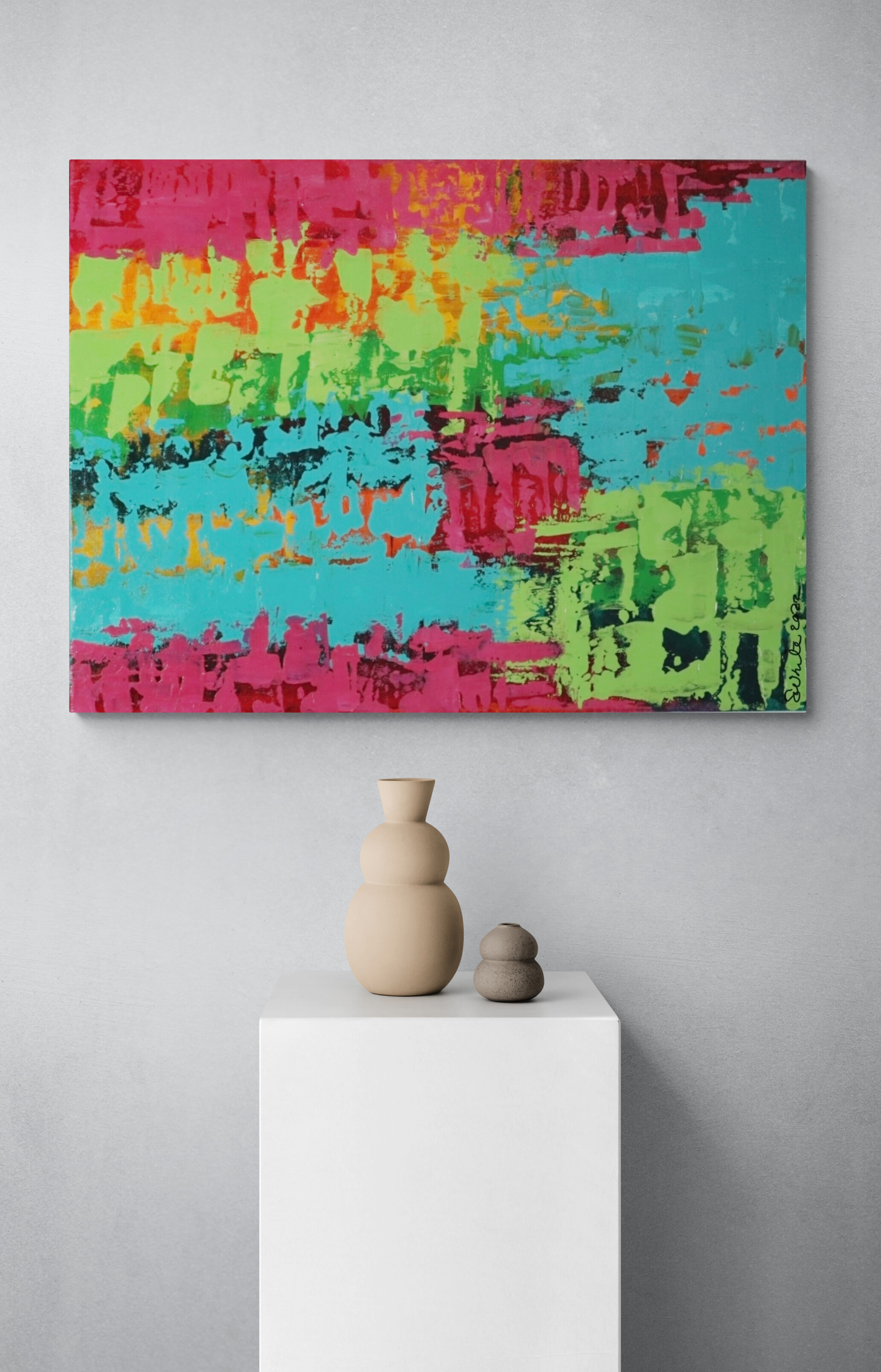 Meander Abstract Wall Art