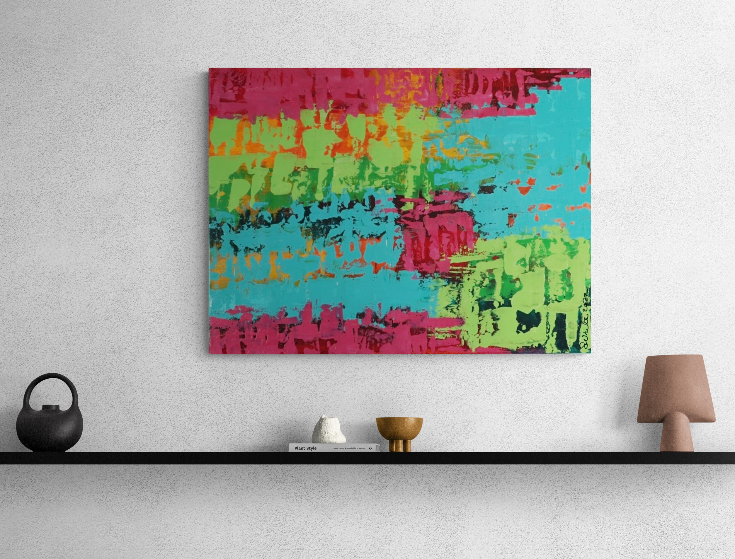 Meander Abstract Wall Art