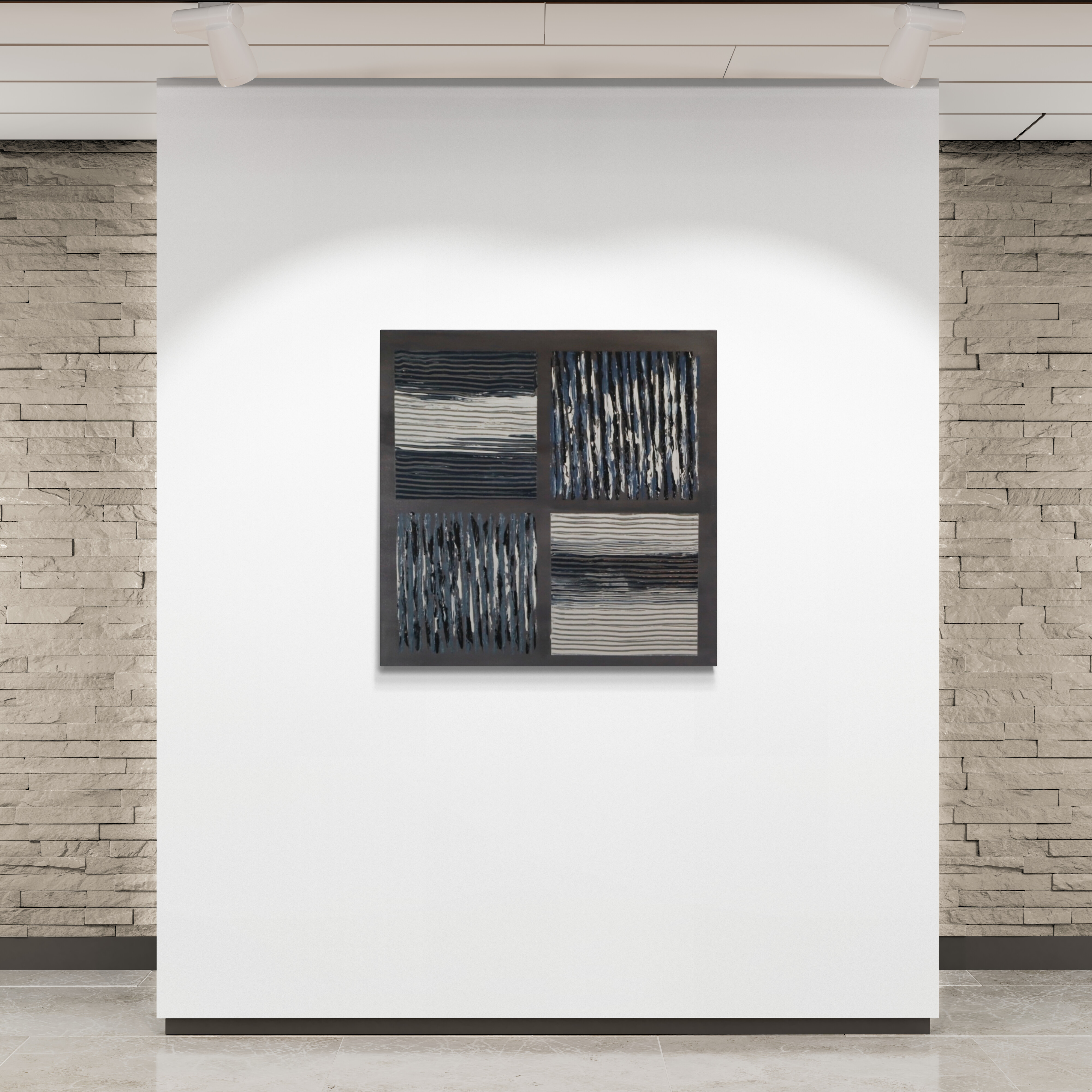 Patchwork Abstract Wall Art