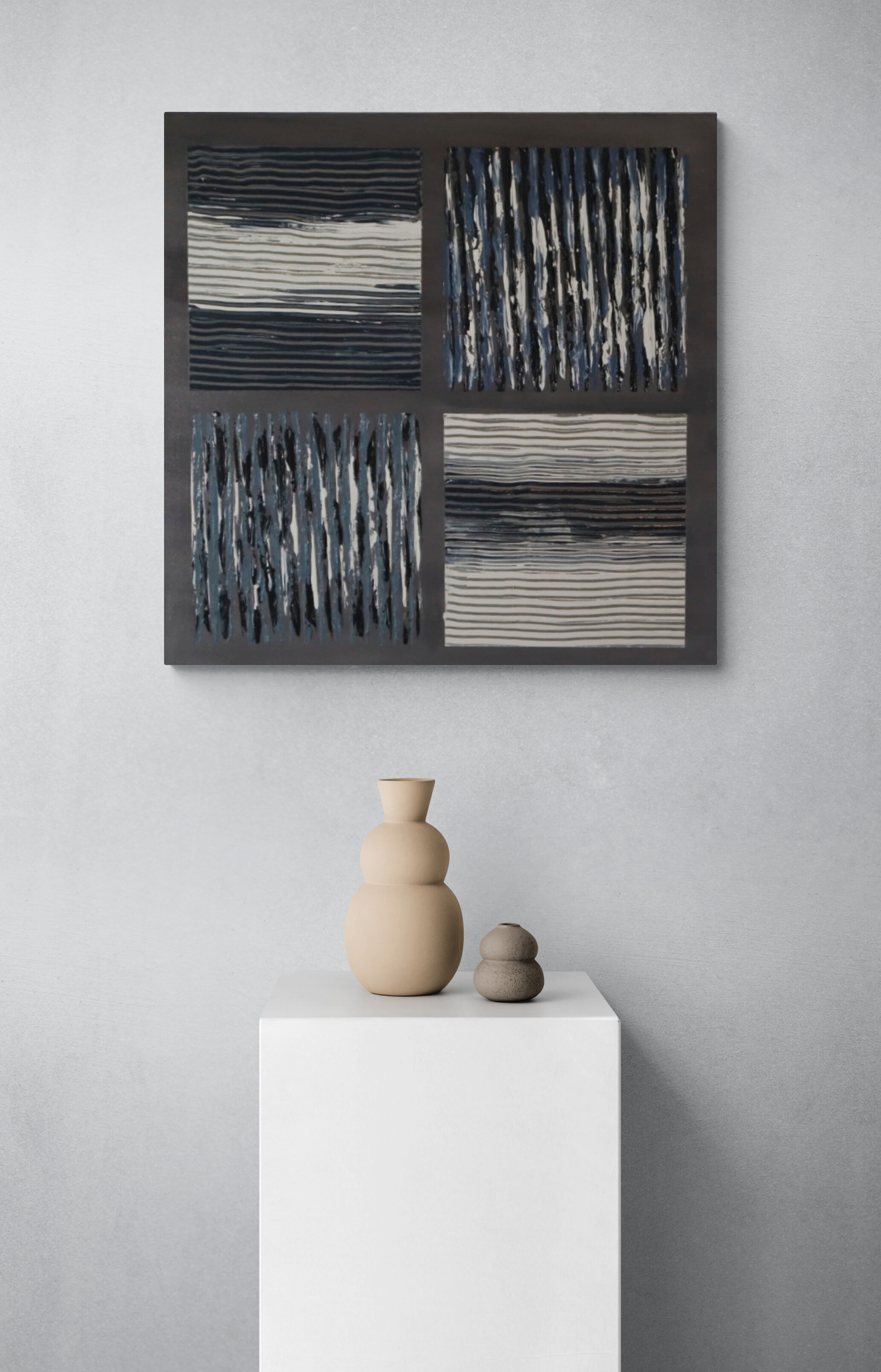 Patchwork Abstract Wall Art