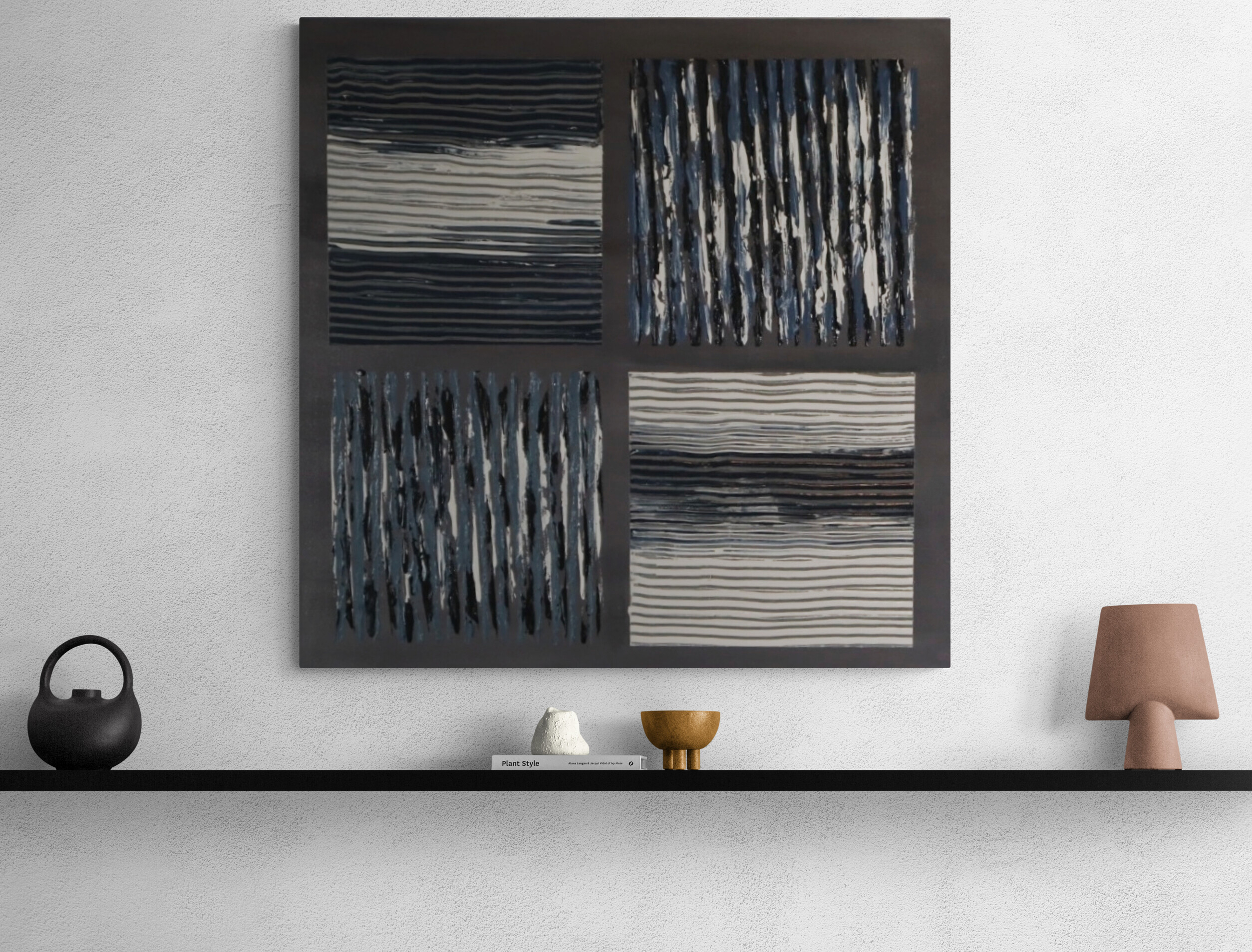 Patchwork Abstract Wall Art