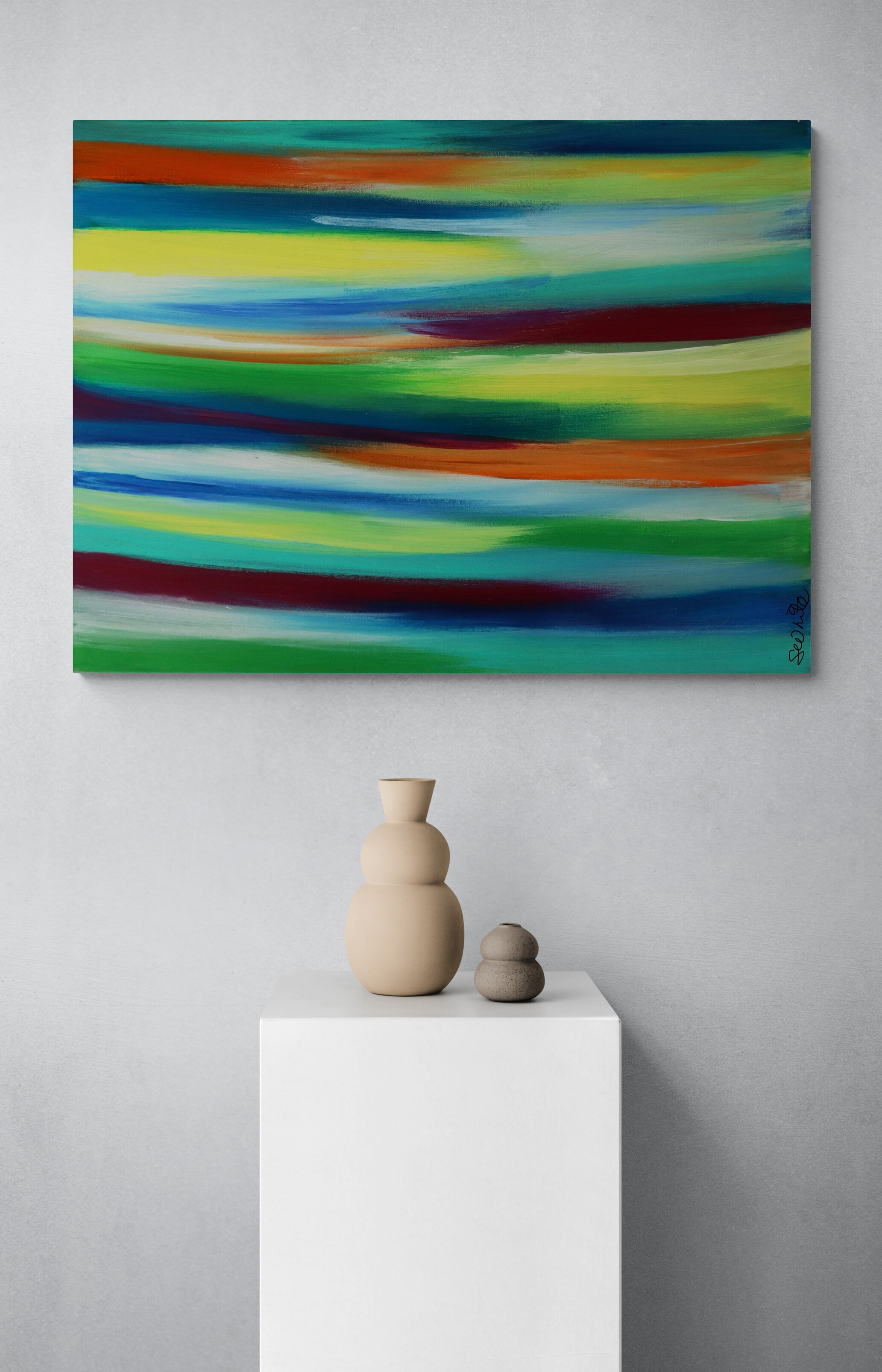 Prismatic Abstract Wall Art