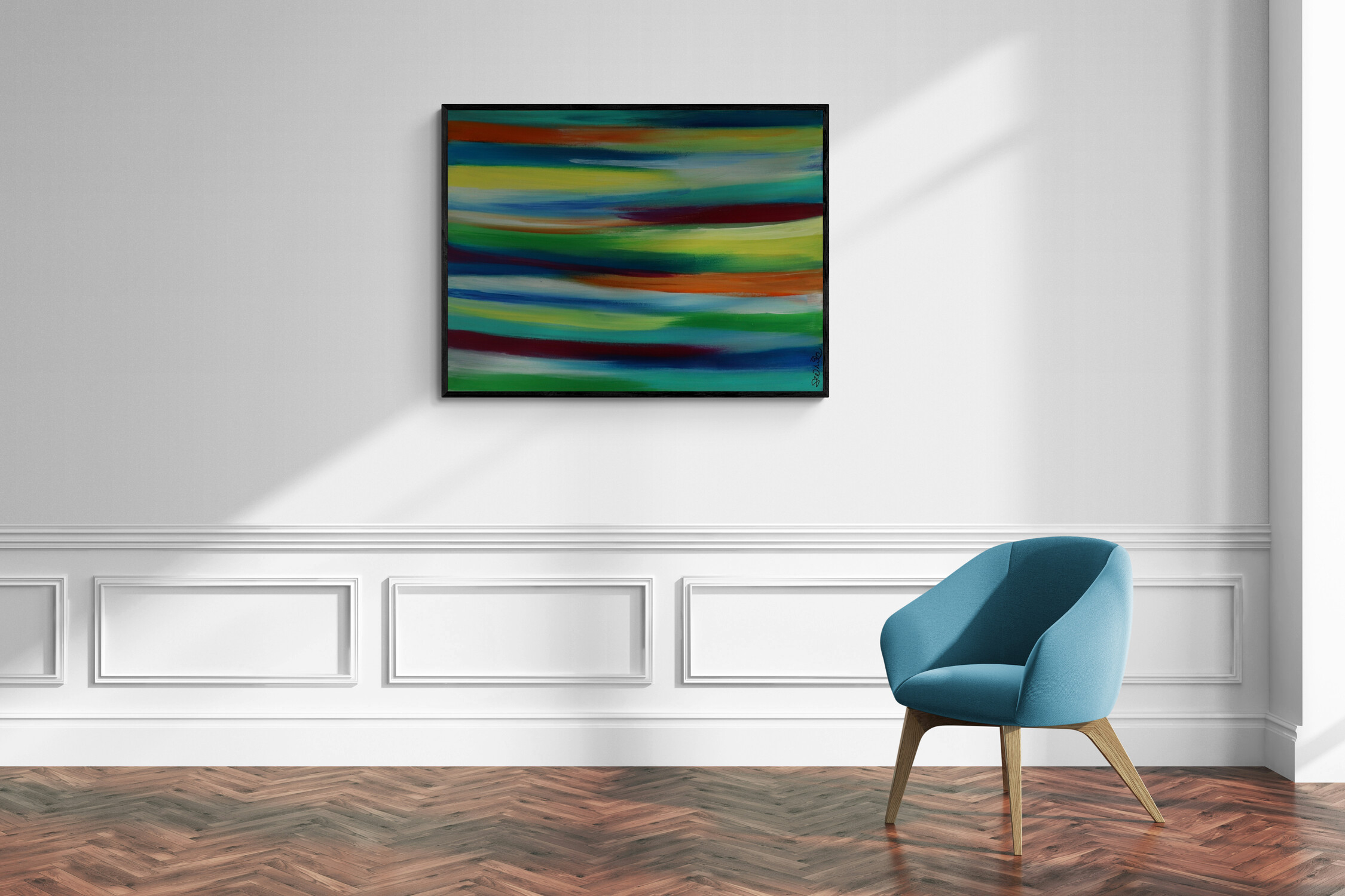 Prismatic Abstract Wall Art