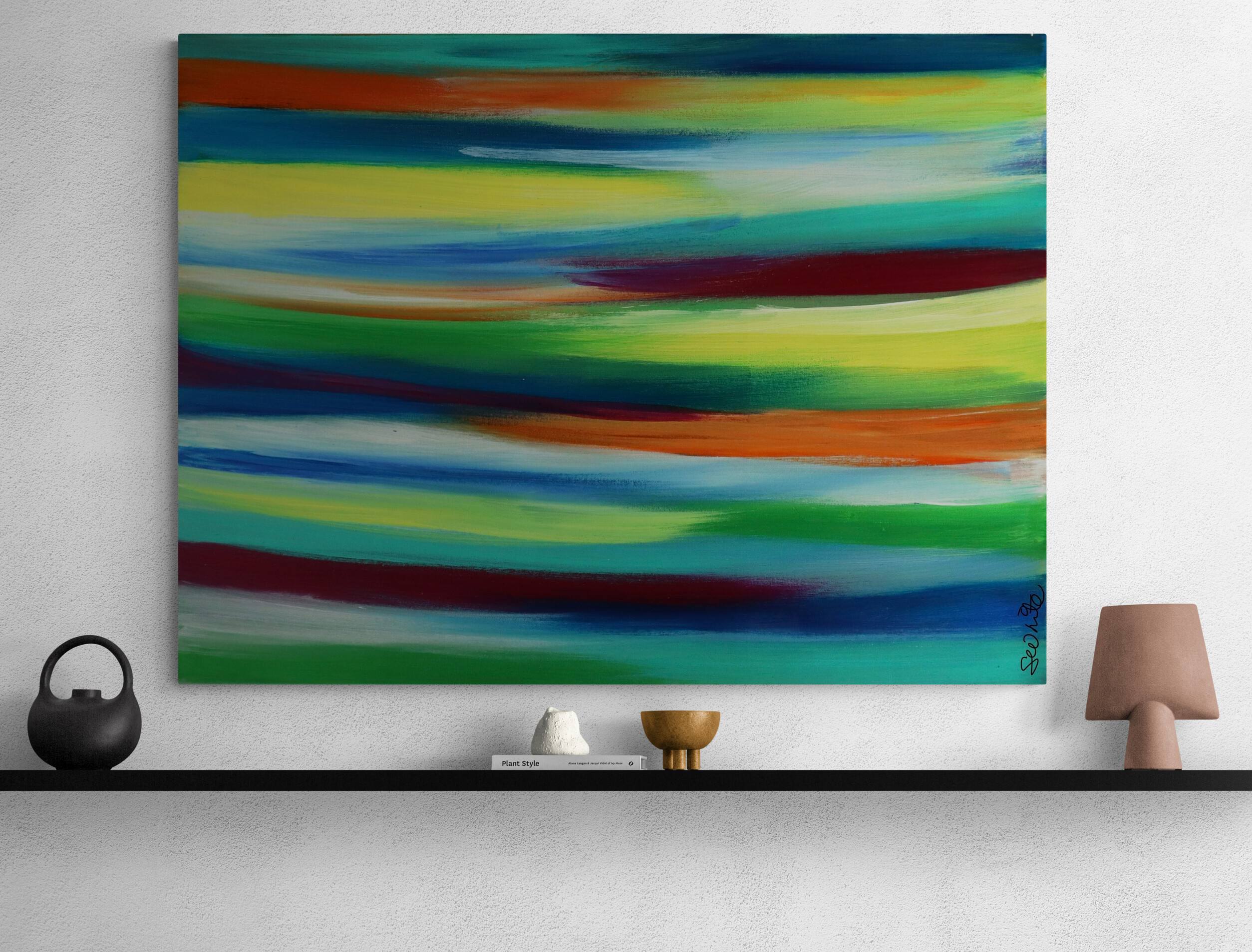 Prismatic Abstract Wall Art