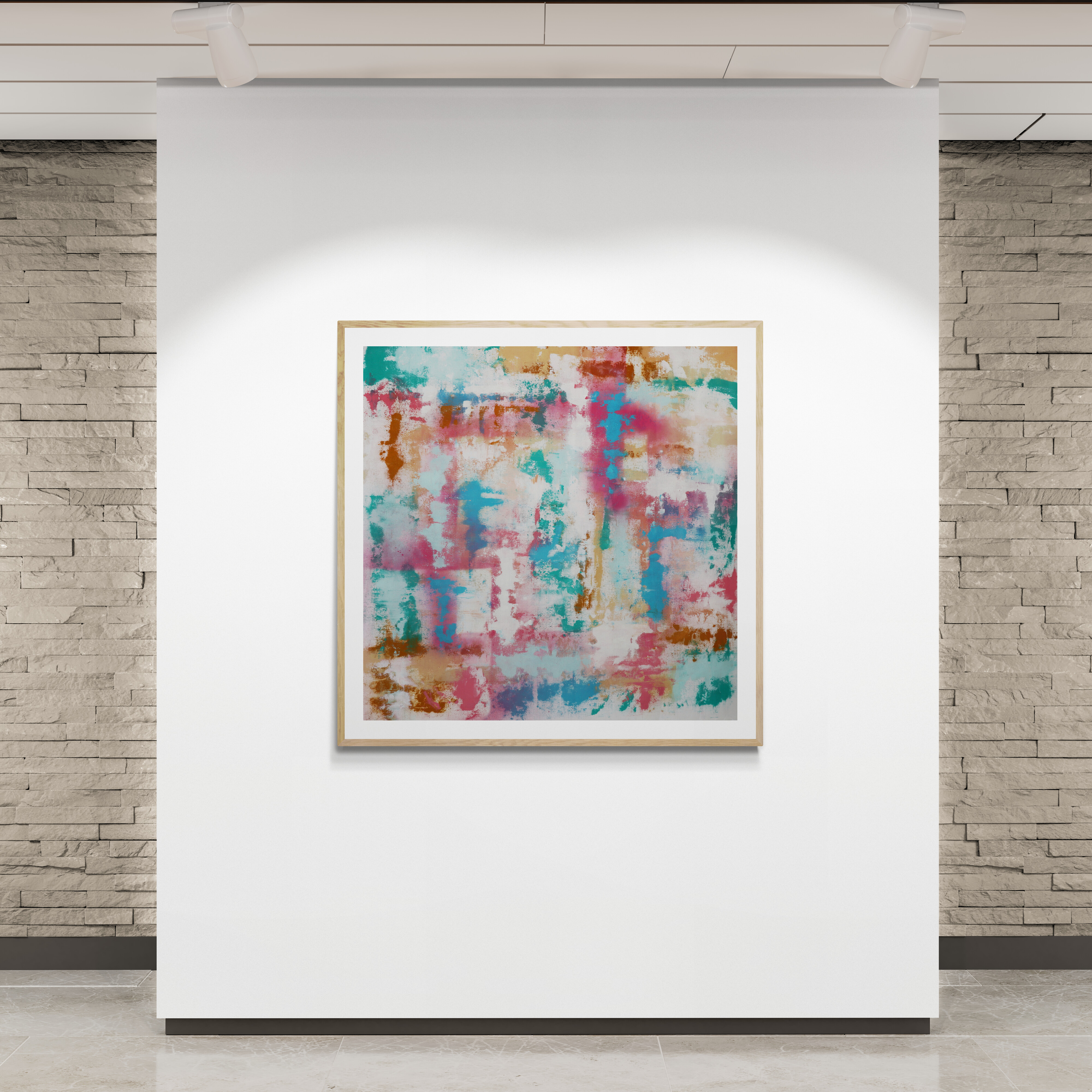 Abstract Acrylic Painting 61